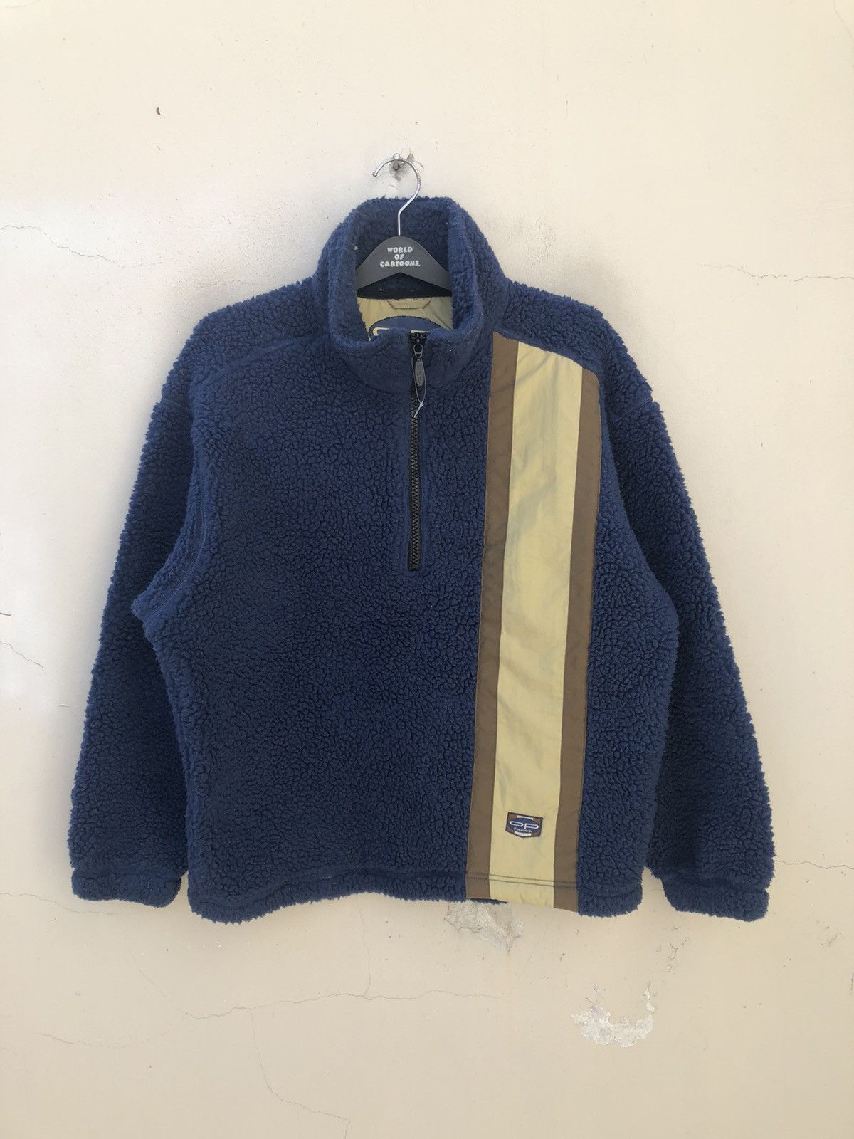 Ocean Pacific Vintage 90s Ocean Pacific Bulky Fleece Pull Over Sweater Size US L / EU 52-54 / 3 - 1 Thumbnail