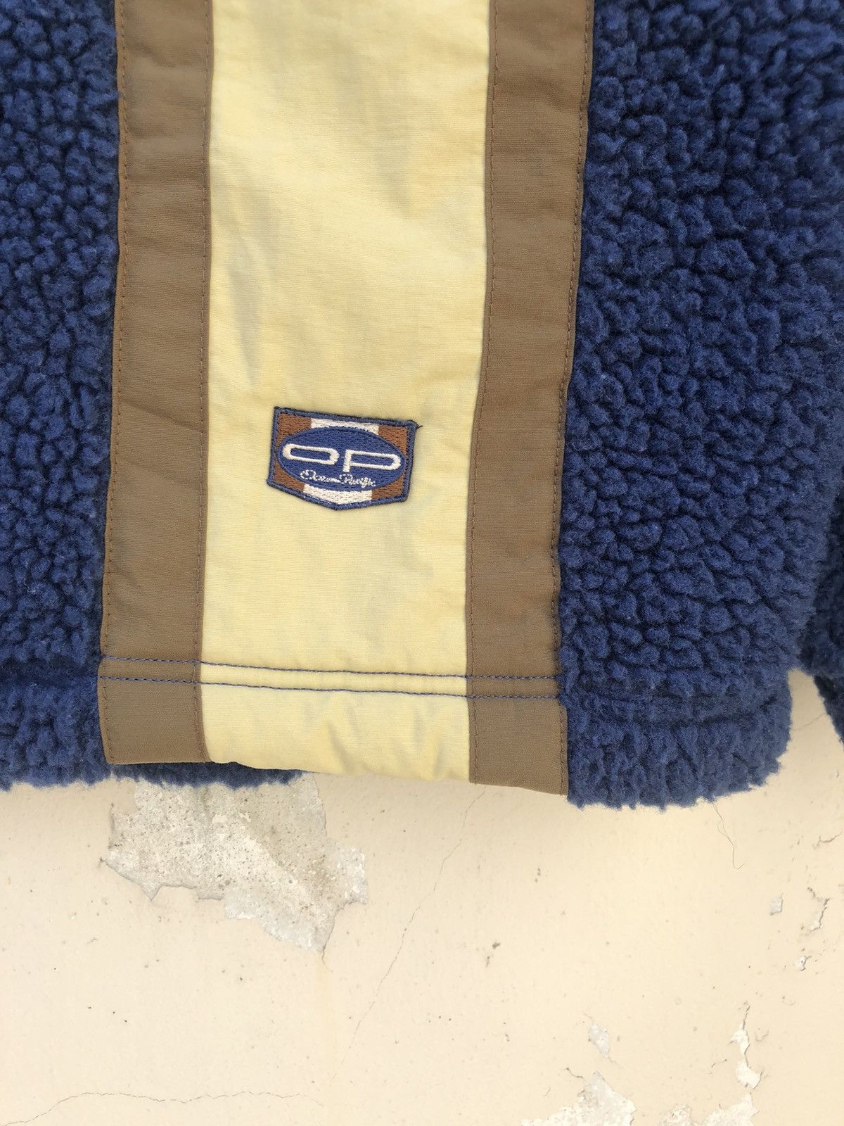Ocean Pacific Vintage 90s Ocean Pacific Bulky Fleece Pull Over Sweater Size US L / EU 52-54 / 3 - 4 Thumbnail