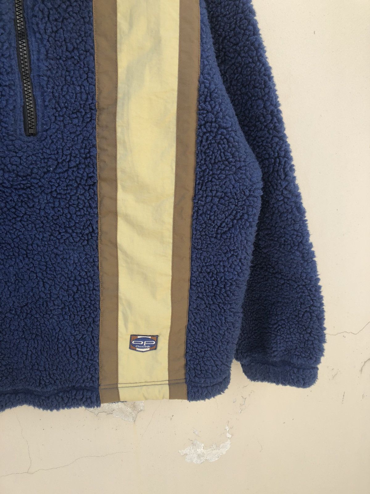 Ocean Pacific Vintage 90s Ocean Pacific Bulky Fleece Pull Over Sweater Size US L / EU 52-54 / 3 - 3 Thumbnail