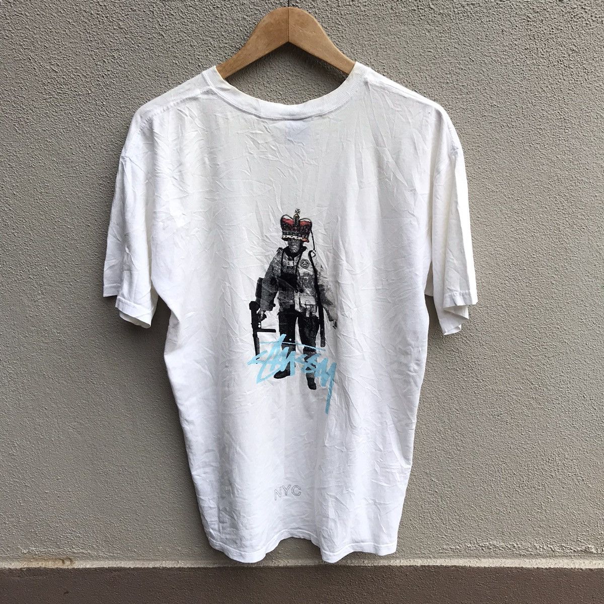 Stussy Vintage STUSSY nyc usa tee rare graphic Size US L / EU 52-54 / 3 - 1 Thumbnail
