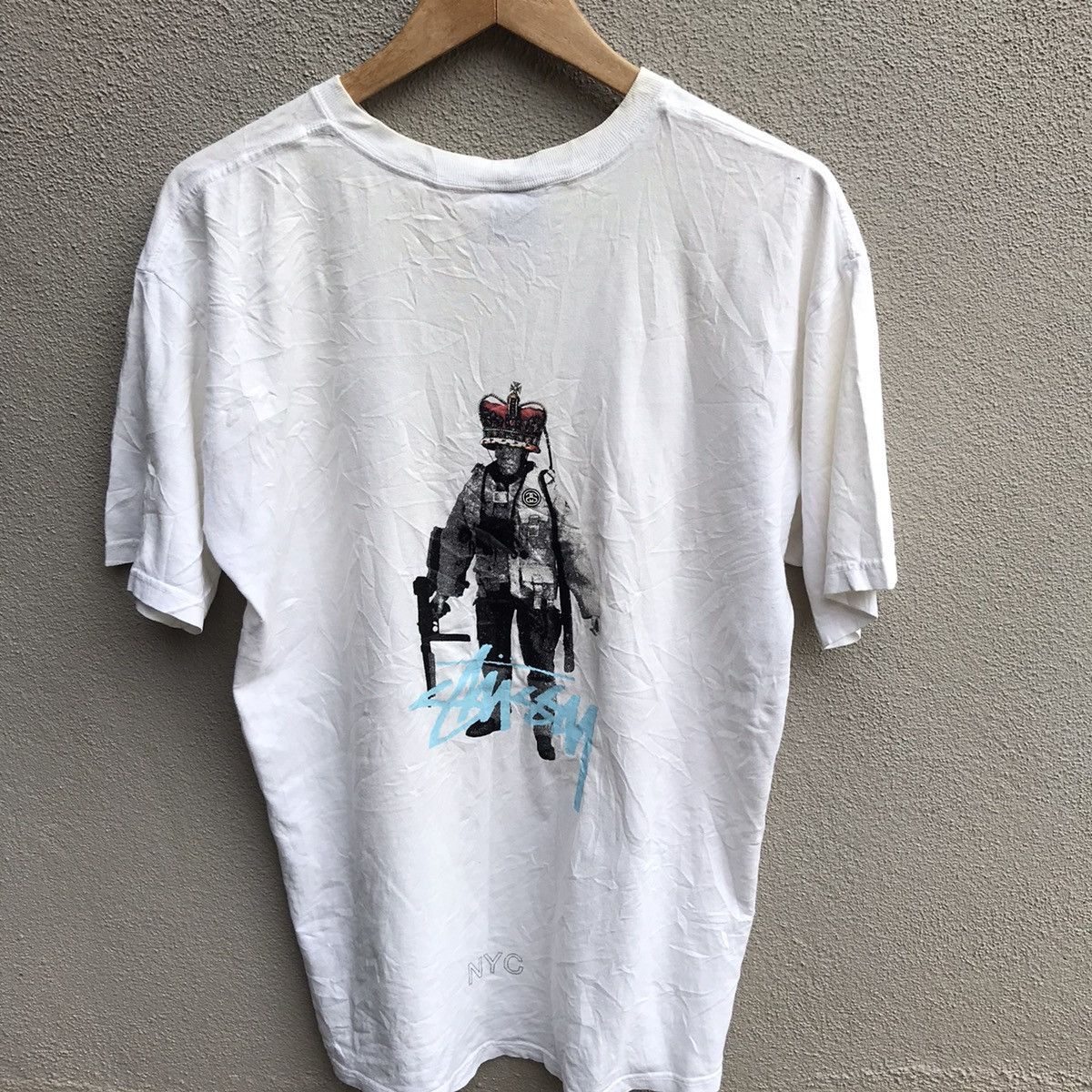 Stussy Vintage STUSSY nyc usa tee rare graphic Size US L / EU 52-54 / 3 - 3 Thumbnail