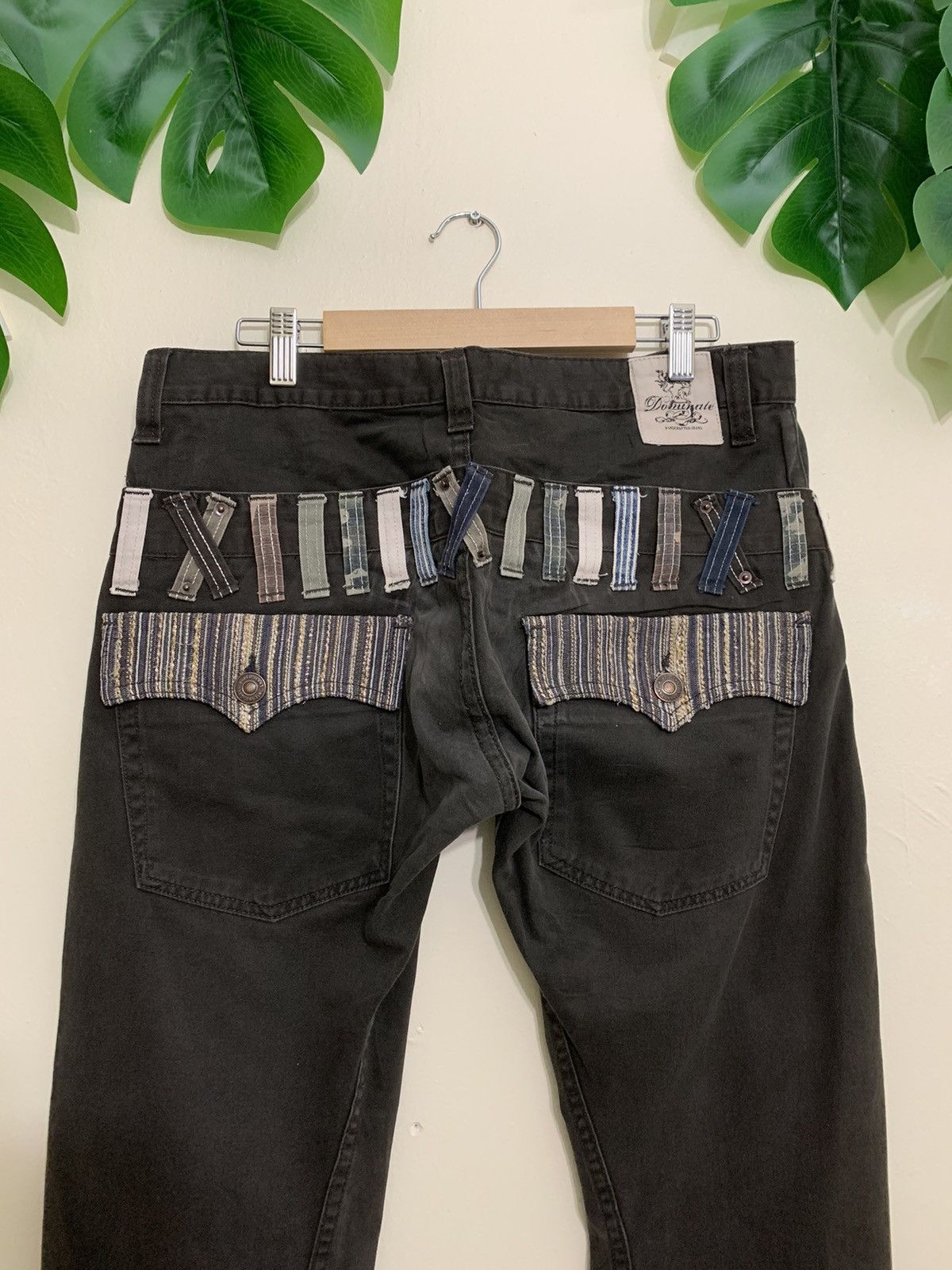 Japanese Brand × Vintage Special Design 🔥💥 Dominate Handcrafted Jeans Size US 33 - 1 Thumbnail