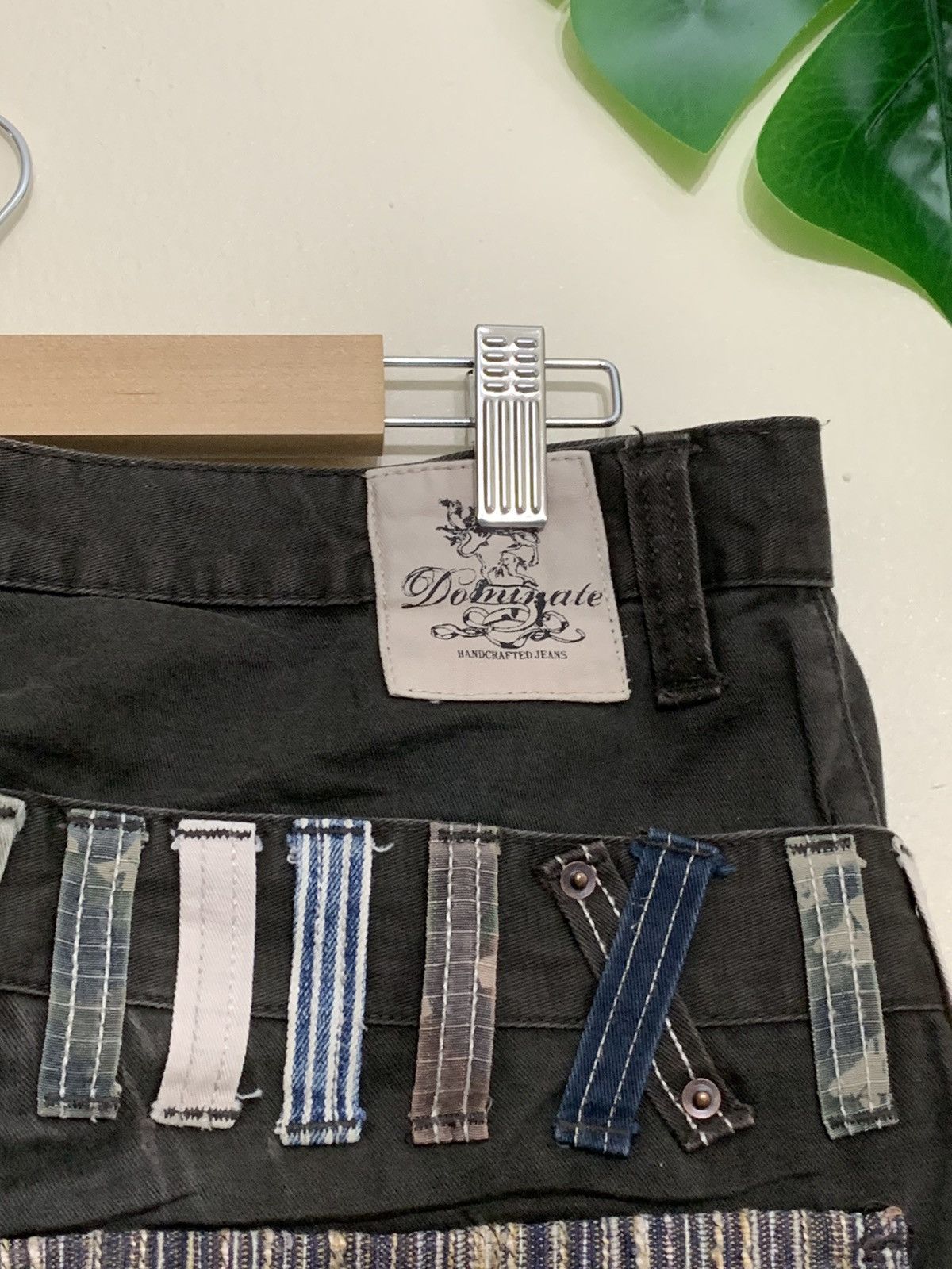 Japanese Brand × Vintage Special Design 🔥💥 Dominate Handcrafted Jeans Size US 33 - 6 Thumbnail