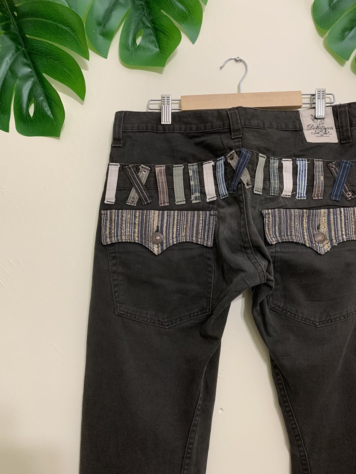 Japanese Brand × Vintage Special Design 🔥💥 Dominate Handcrafted Jeans Size US 33 - 4 Thumbnail