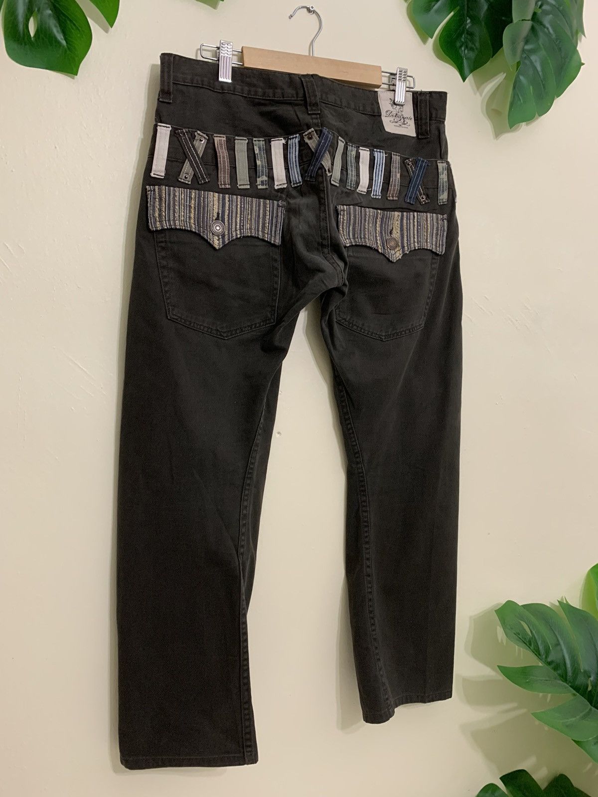 Japanese Brand × Vintage Special Design 🔥💥 Dominate Handcrafted Jeans Size US 33 - 3 Thumbnail