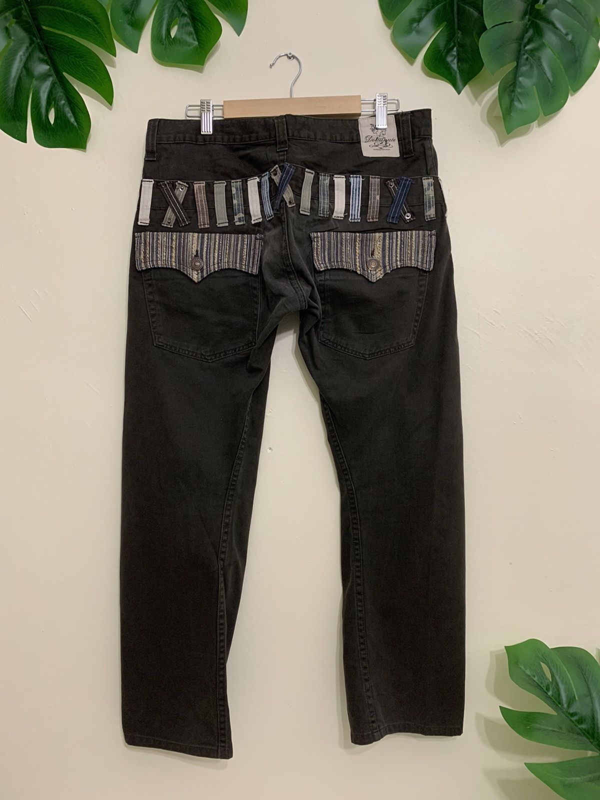Japanese Brand × Vintage Special Design 🔥💥 Dominate Handcrafted Jeans Size US 33 - 2 Thumbnail