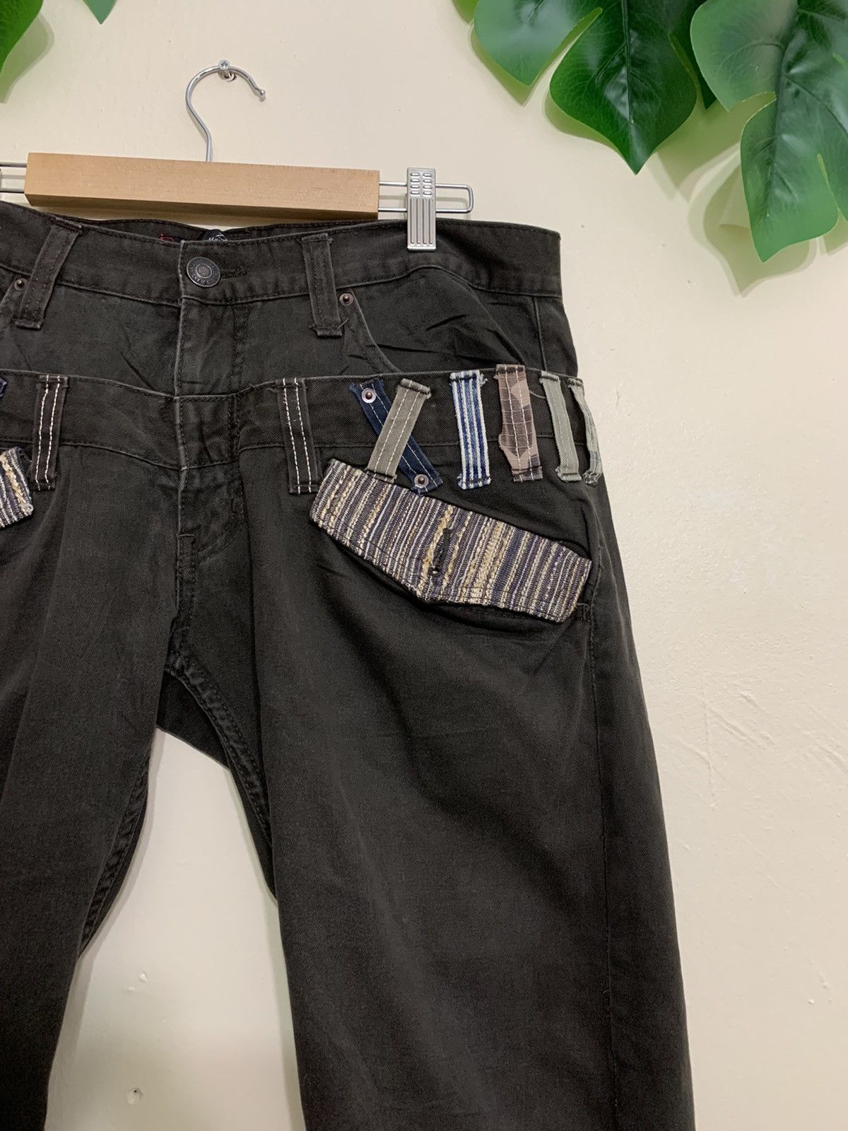 Japanese Brand × Vintage Special Design 🔥💥 Dominate Handcrafted Jeans Size US 33 - 12 Thumbnail