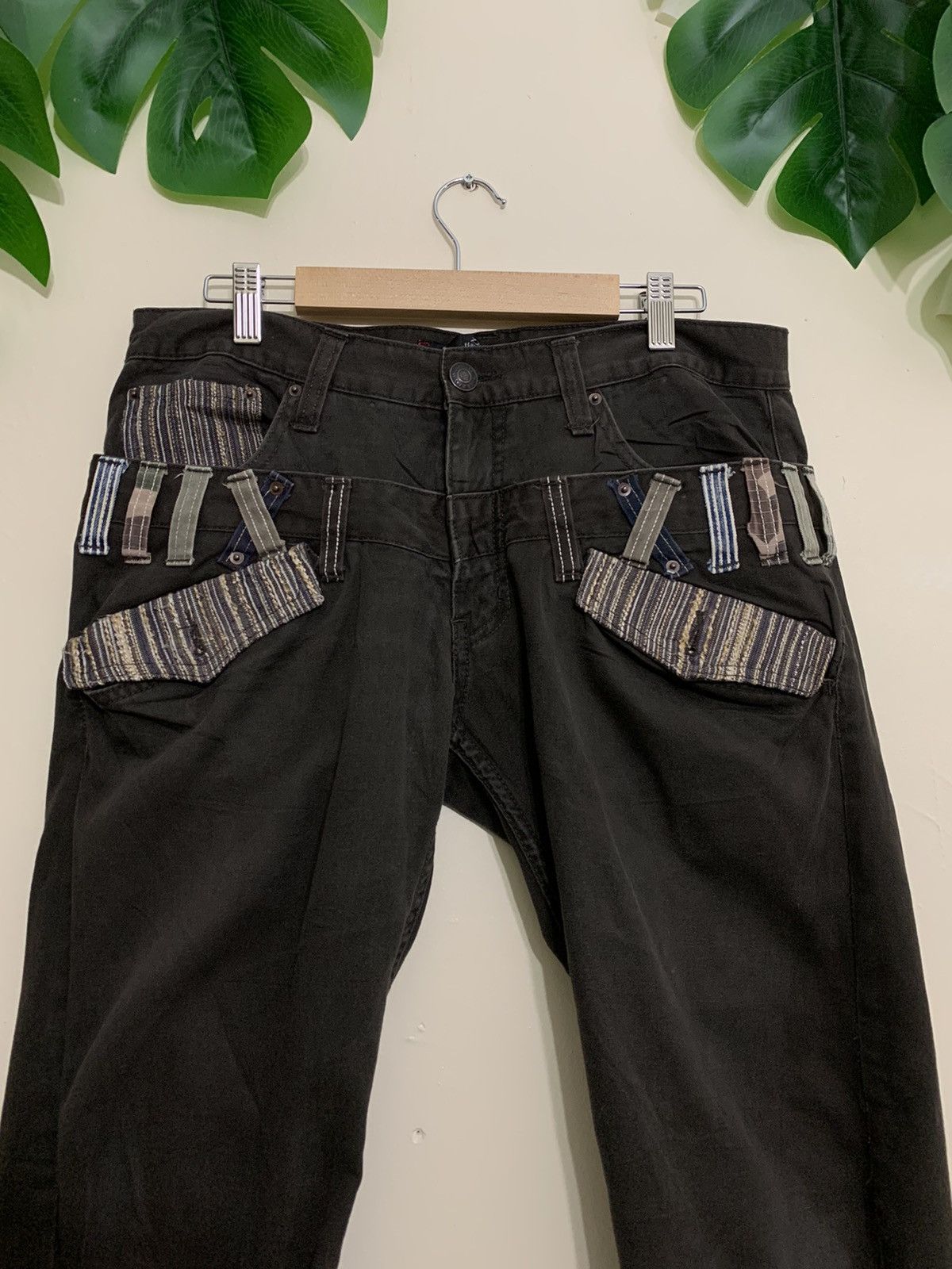 Japanese Brand × Vintage Special Design 🔥💥 Dominate Handcrafted Jeans Size US 33 - 8 Thumbnail