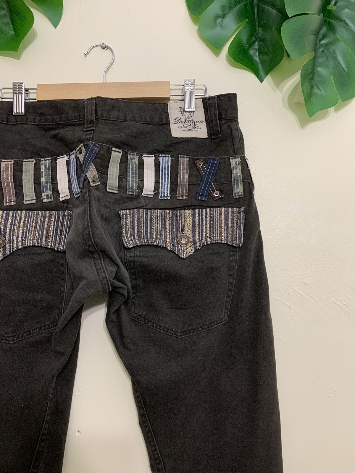 Japanese Brand × Vintage Special Design 🔥💥 Dominate Handcrafted Jeans Size US 33 - 5 Thumbnail