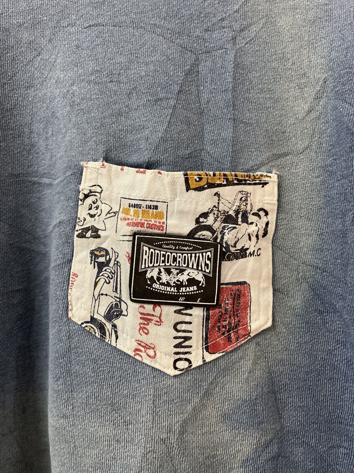 VINTAGE RODEO CROWNS SINGLE POCKET VERY RARE