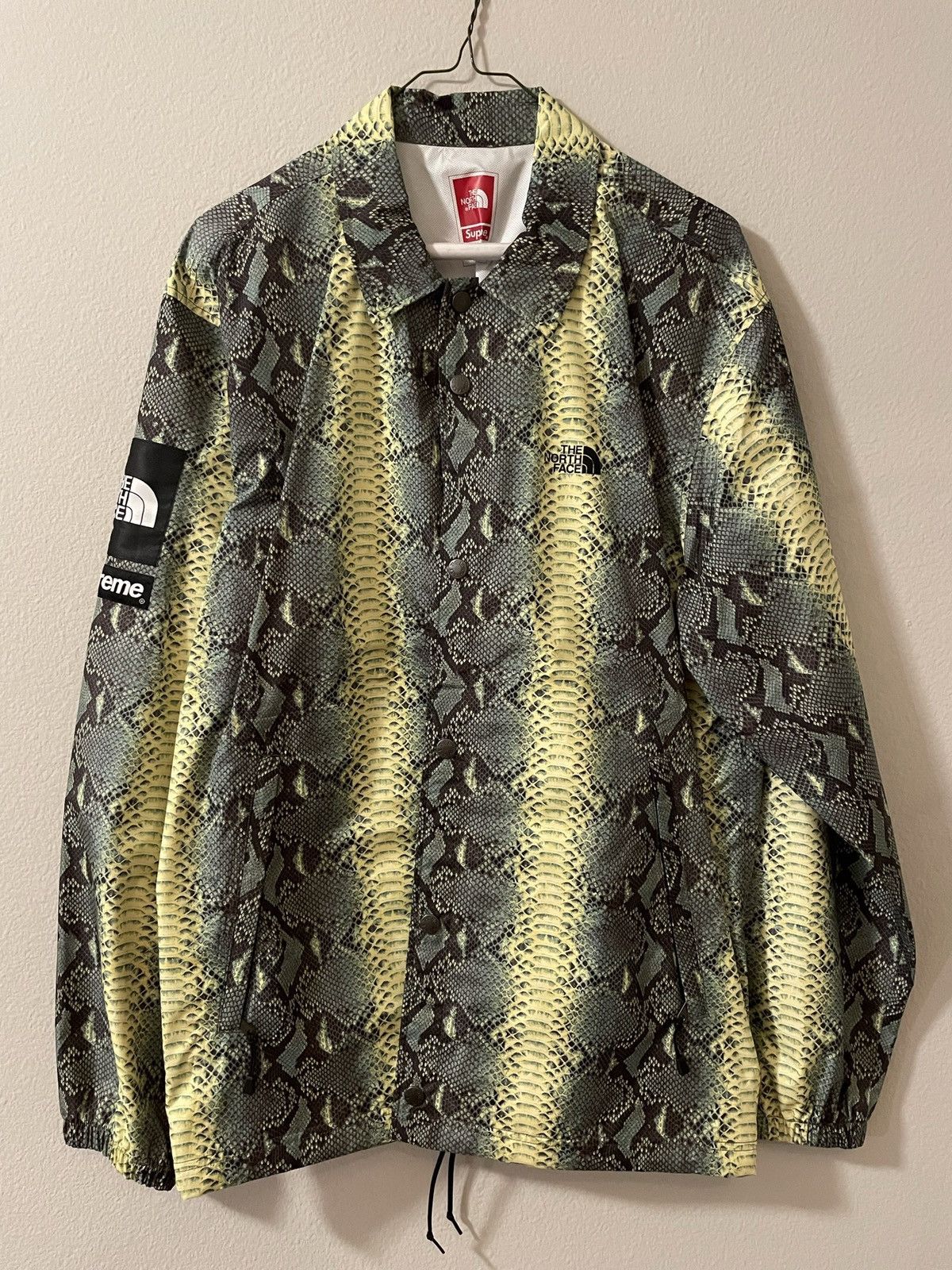 トップス Snakeskin Taped Seam Coaches Jacket Supreme The North Face Snakeskin Taped Seam Coaches Jacket