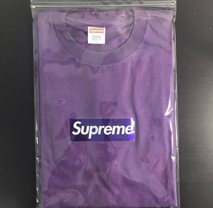 Supreme Supreme Holographic Box Logo, Grailed