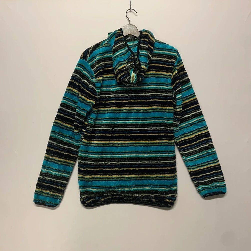 Japanese Brand × OVER THE STRiPES Old Mills Fleece Striped Rainbow Hoodie Zip Ups Sweater Size US M / EU 48-50 / 2 - 5 Thumbnail