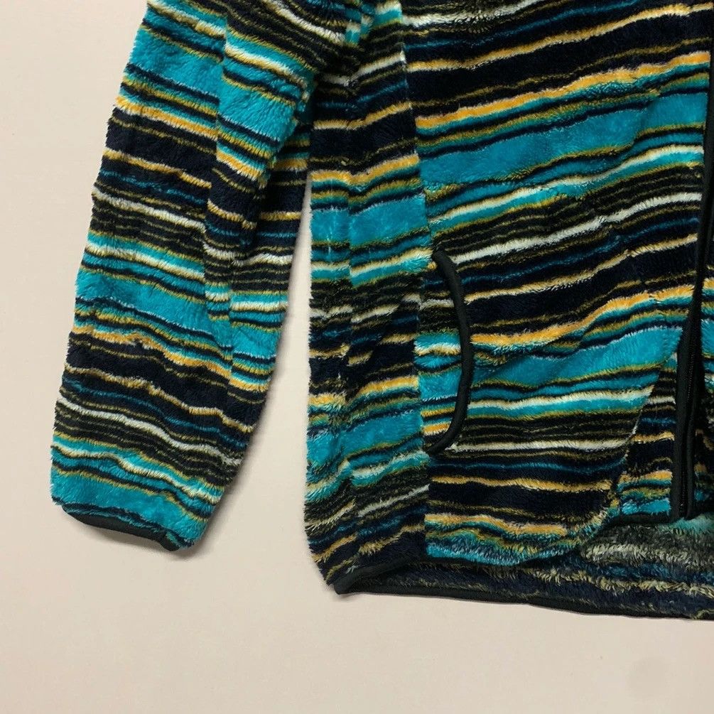 Japanese Brand × OVER THE STRiPES Old Mills Fleece Striped Rainbow Hoodie Zip Ups Sweater Size US M / EU 48-50 / 2 - 3 Thumbnail