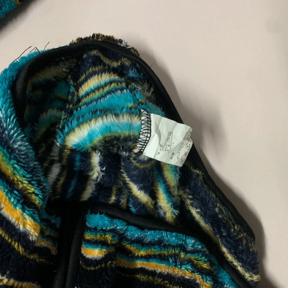 Japanese Brand × OVER THE STRiPES Old Mills Fleece Striped Rainbow Hoodie Zip Ups Sweater Size US M / EU 48-50 / 2 - 7 Thumbnail