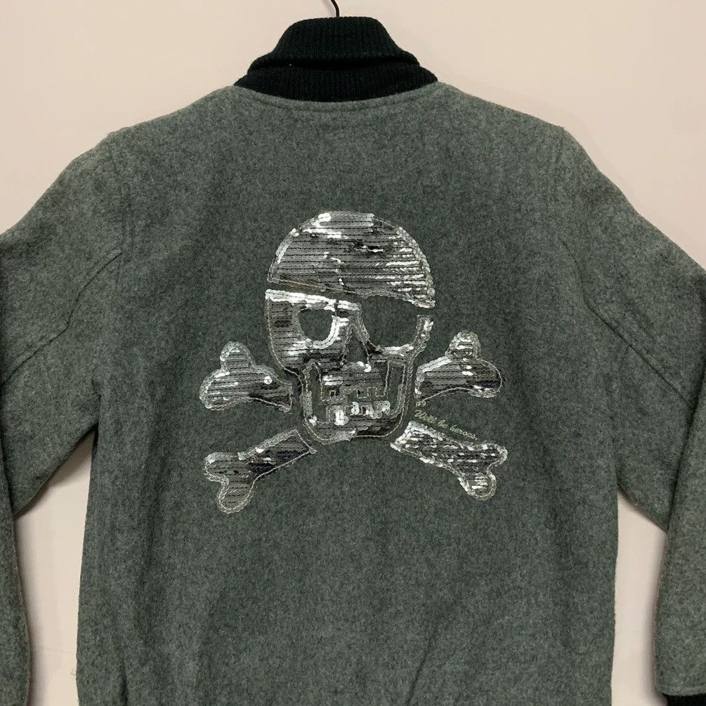 Vintage Skulls Varsity Jacket Kids Size US S / EU 44-46 / 1 - 6 Thumbnail