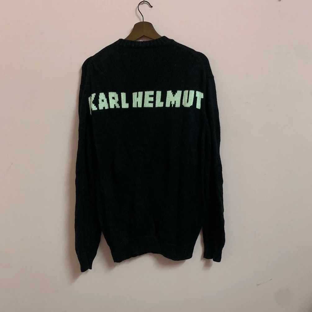 Designer × Japanese Brand × Karl Helmut Karl Helmut Crewneck Knit Pullover Sweater Medium Size Size US M / EU 48-50 / 2 - 6 Thumbnail