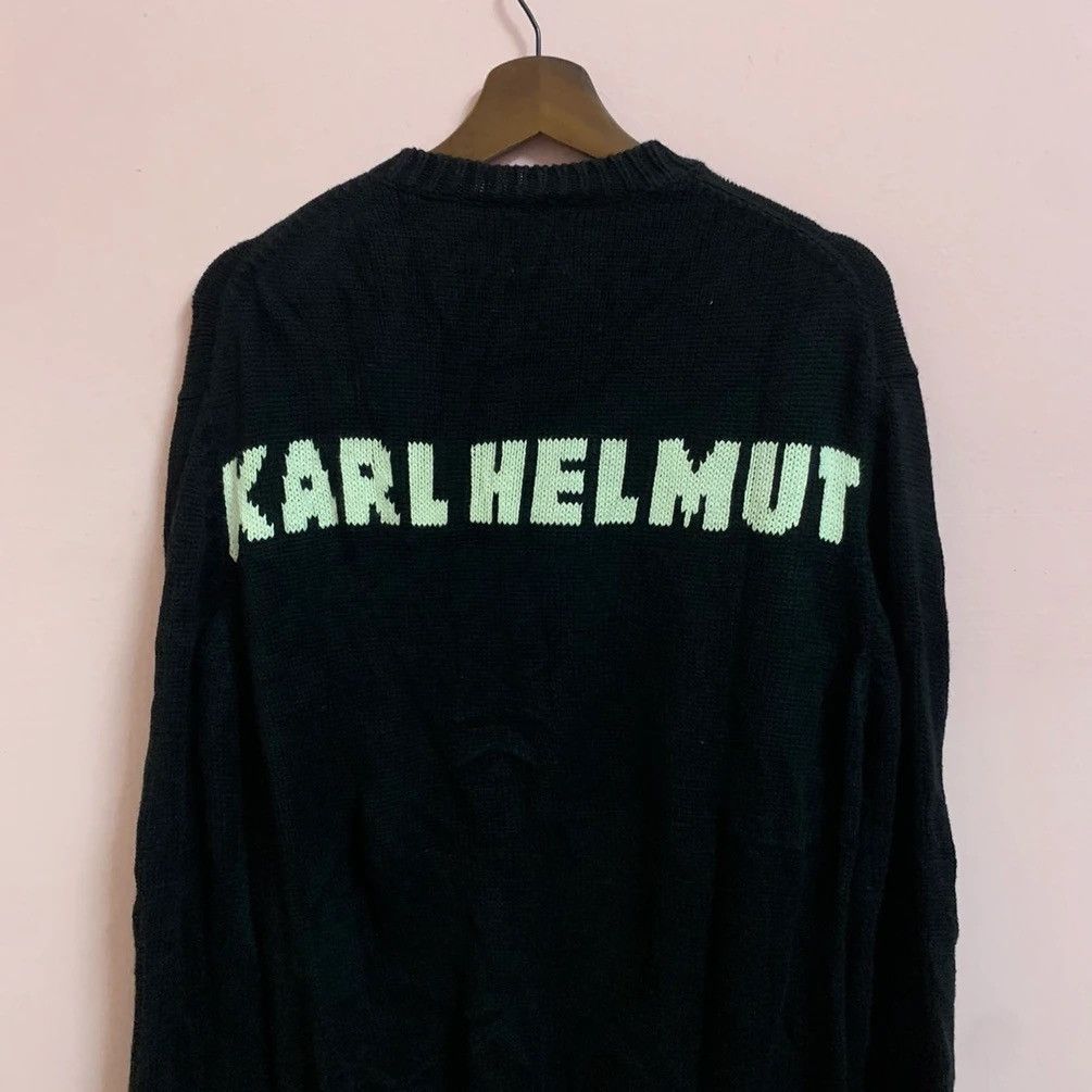 Designer × Japanese Brand × Karl Helmut Karl Helmut Crewneck Knit Pullover Sweater Medium Size Size US M / EU 48-50 / 2 - 5 Thumbnail