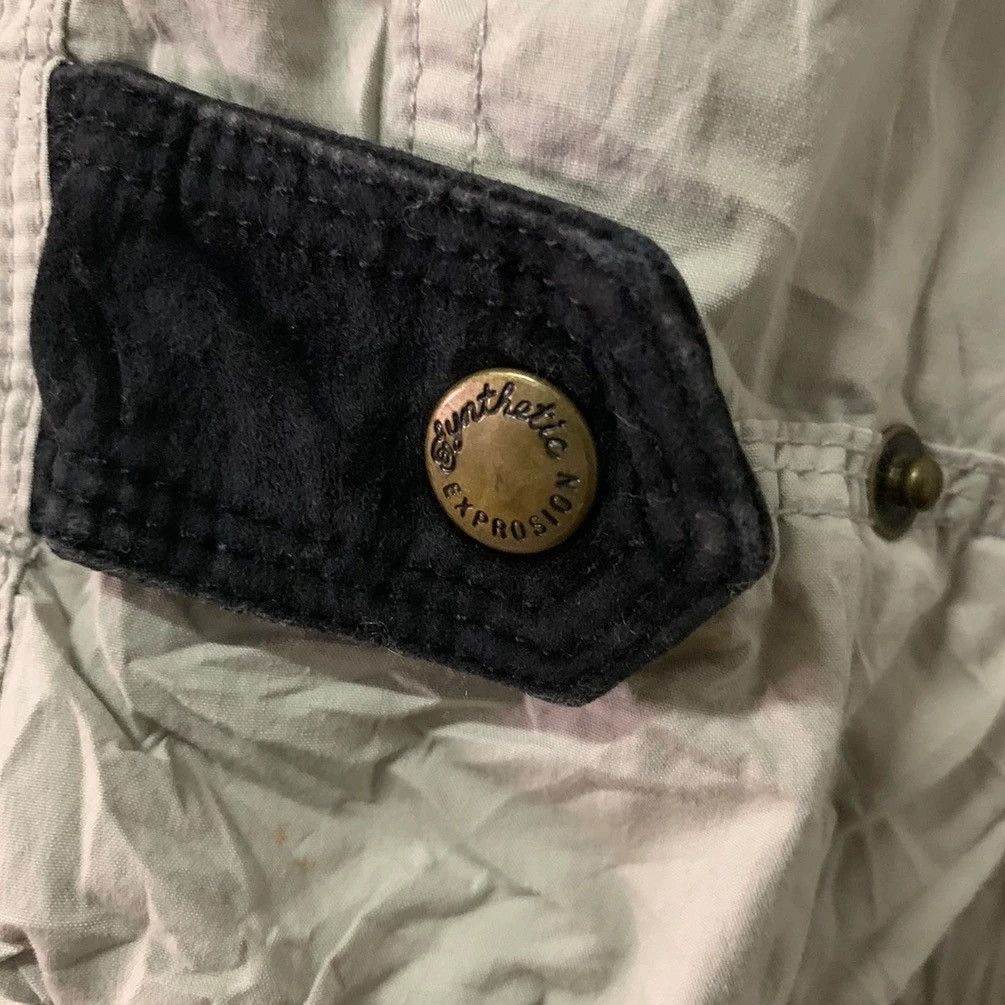 Japanese Brand × Vintage 💥RARE! Vintage Synthentic Exprossion Tactical Jacket Size US L / EU 52-54 / 3 - 13 Thumbnail