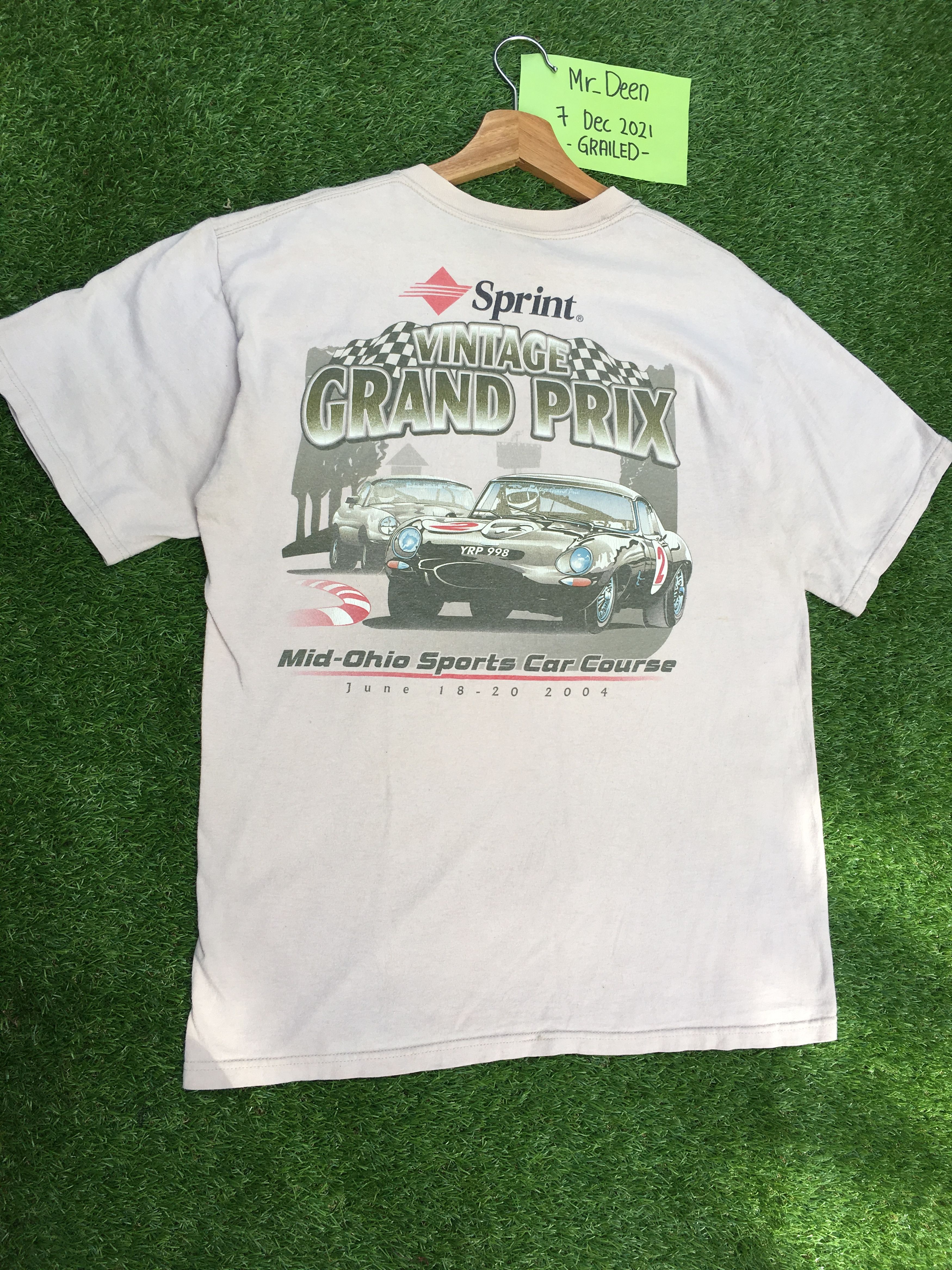 Vintage Vintage Sprint Grand Prix Mid Ohio Sports Car Tshirt Size US M / EU 48-50 / 2 - 2 Thumbnail