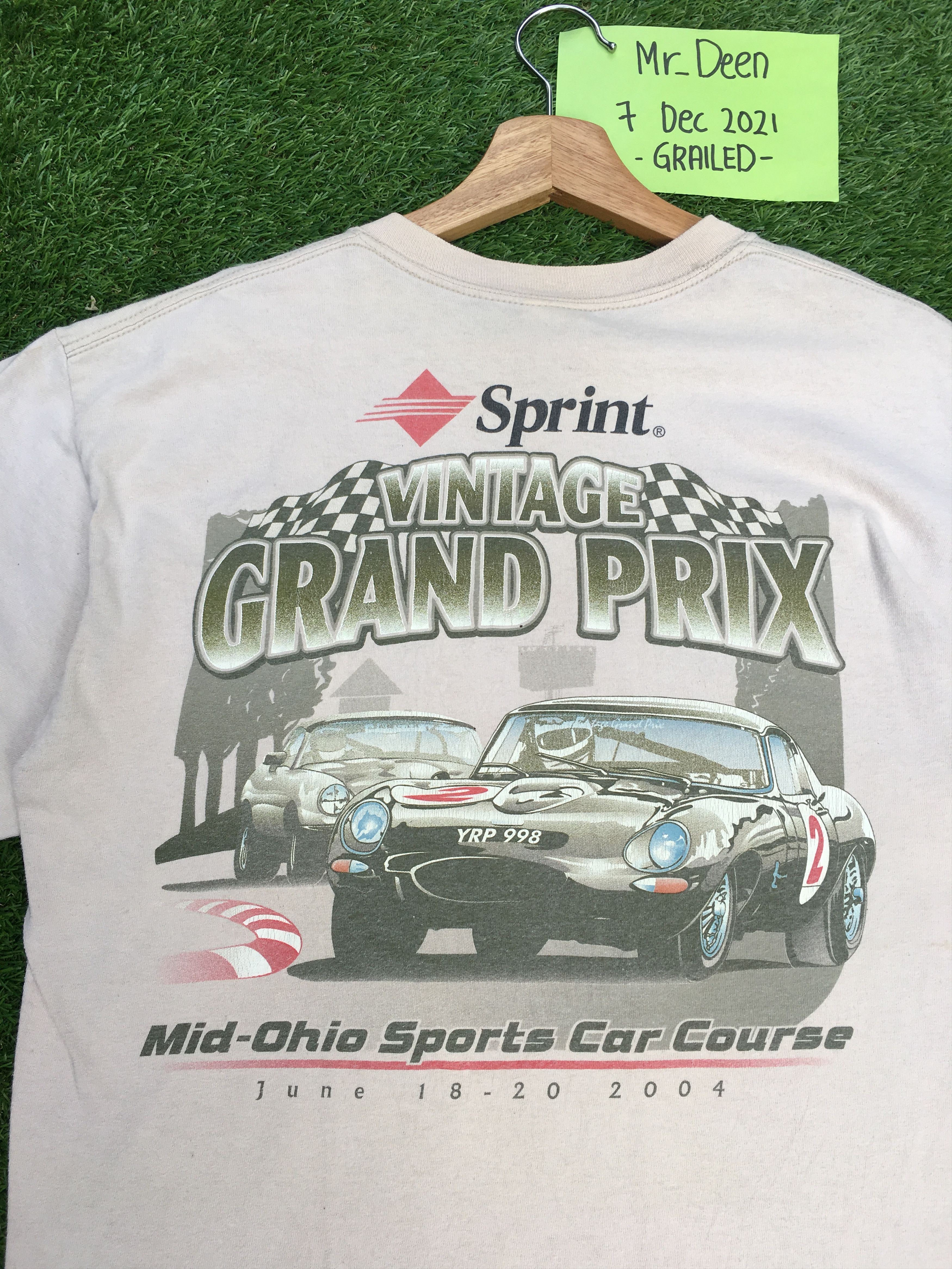 Vintage Vintage Sprint Grand Prix Mid Ohio Sports Car Tshirt Size US M / EU 48-50 / 2 - 5 Thumbnail