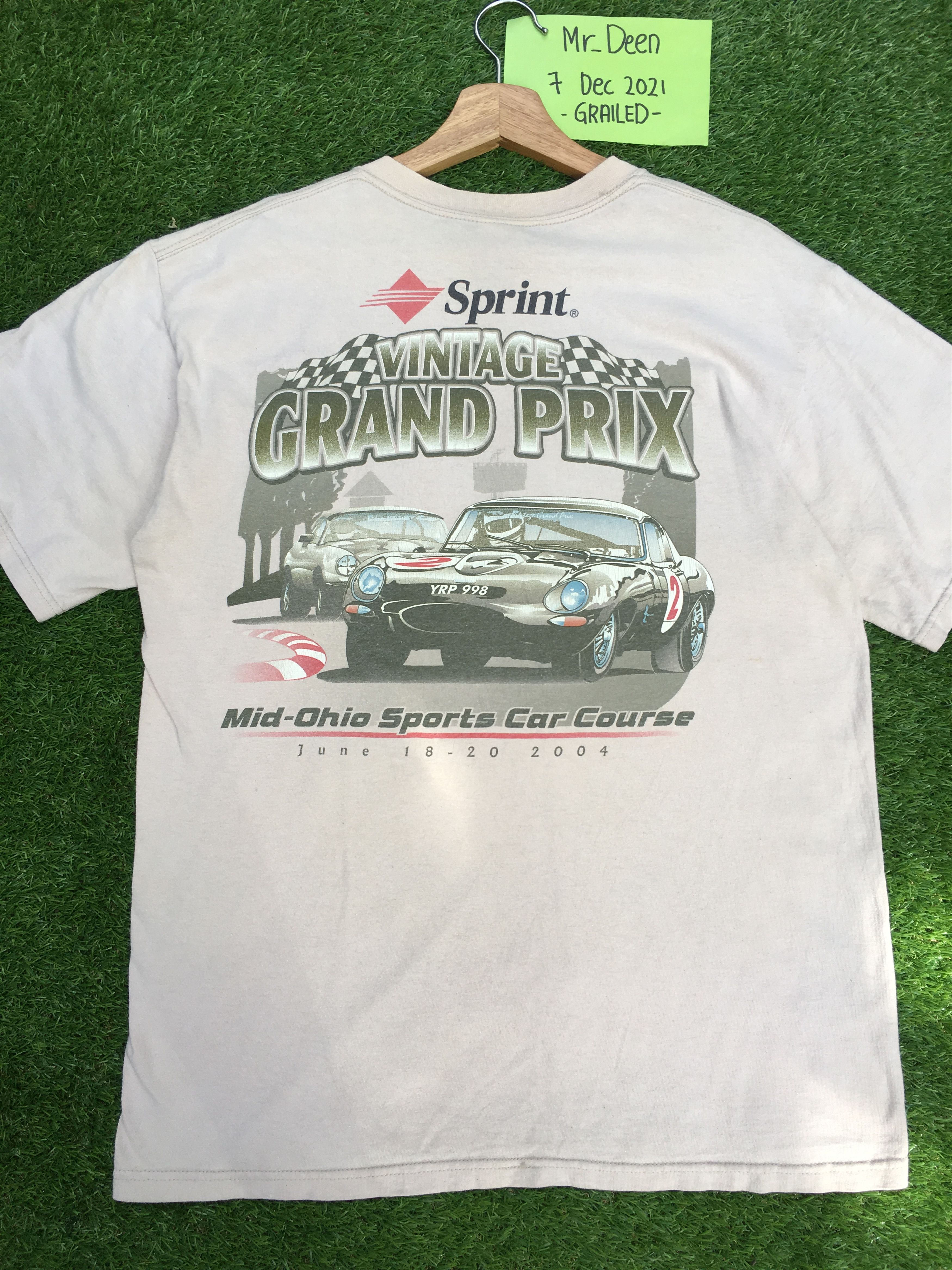 Vintage Vintage Sprint Grand Prix Mid Ohio Sports Car Tshirt Size US M / EU 48-50 / 2 - 4 Thumbnail