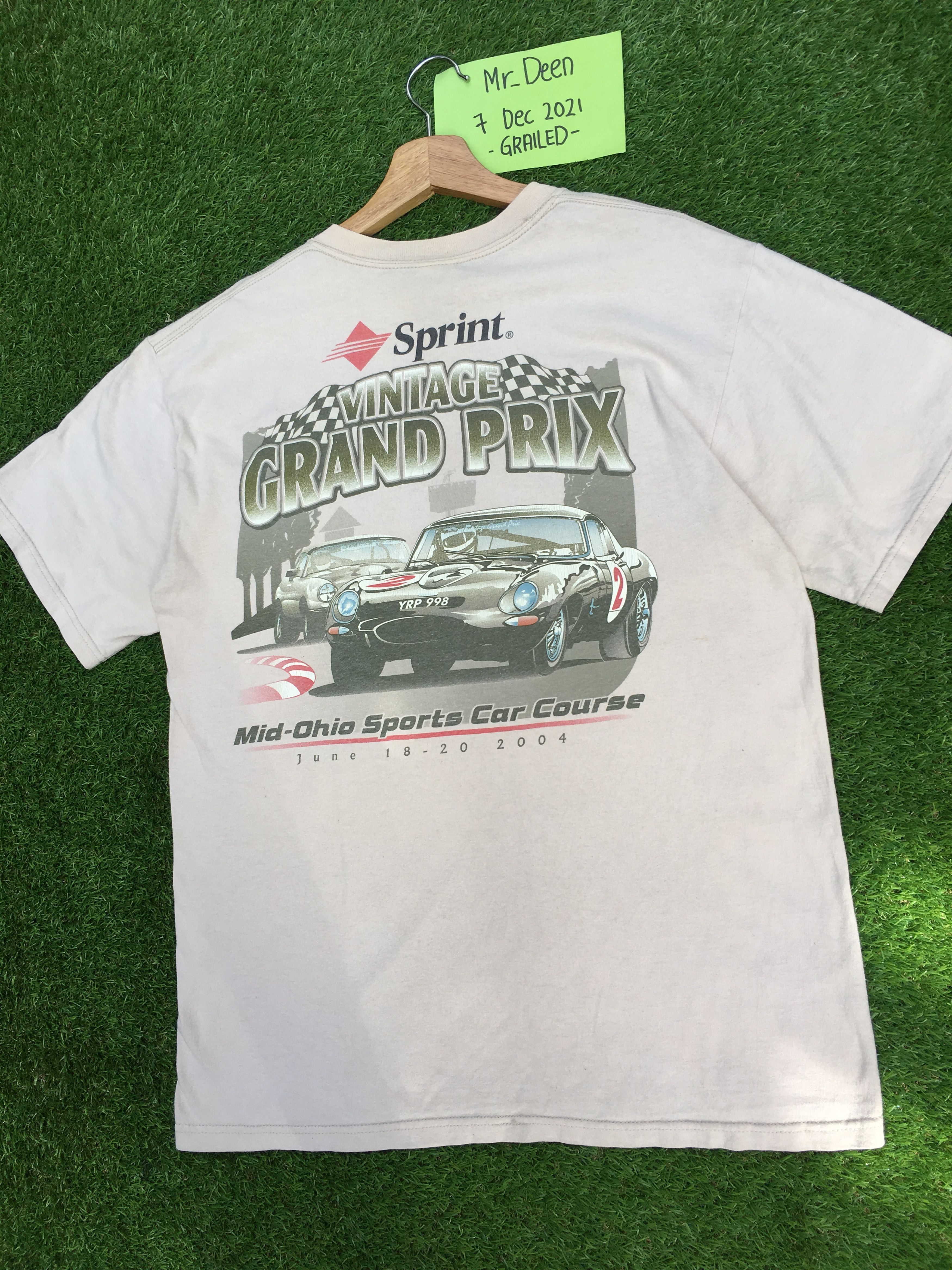 Vintage Vintage Sprint Grand Prix Mid Ohio Sports Car Tshirt Size US M / EU 48-50 / 2 - 3 Thumbnail