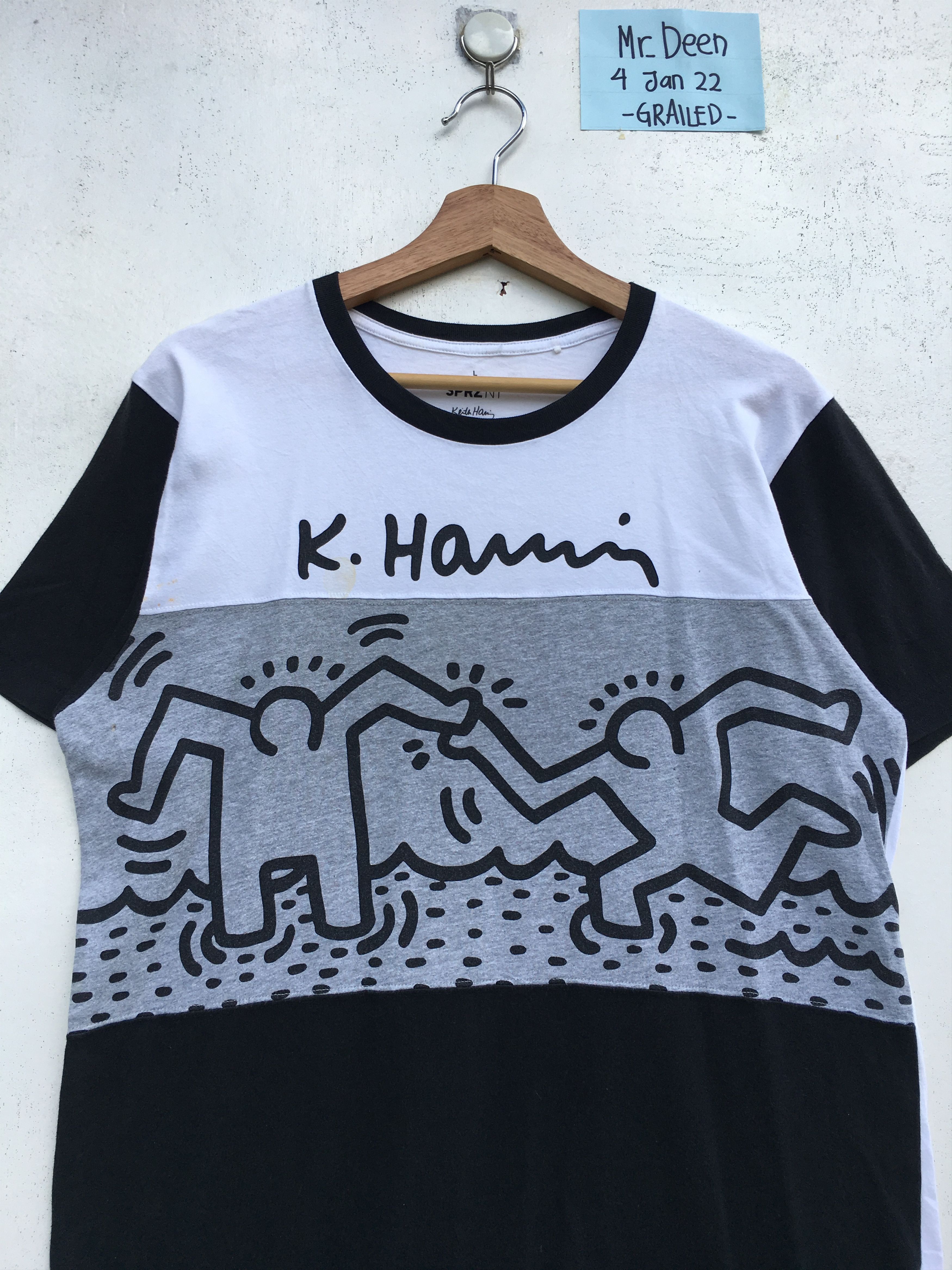 Keith Haring Rare Keith Haring SPRZNY Uniqlo Tshirt Size US M / EU 48-50 / 2 - 4 Thumbnail