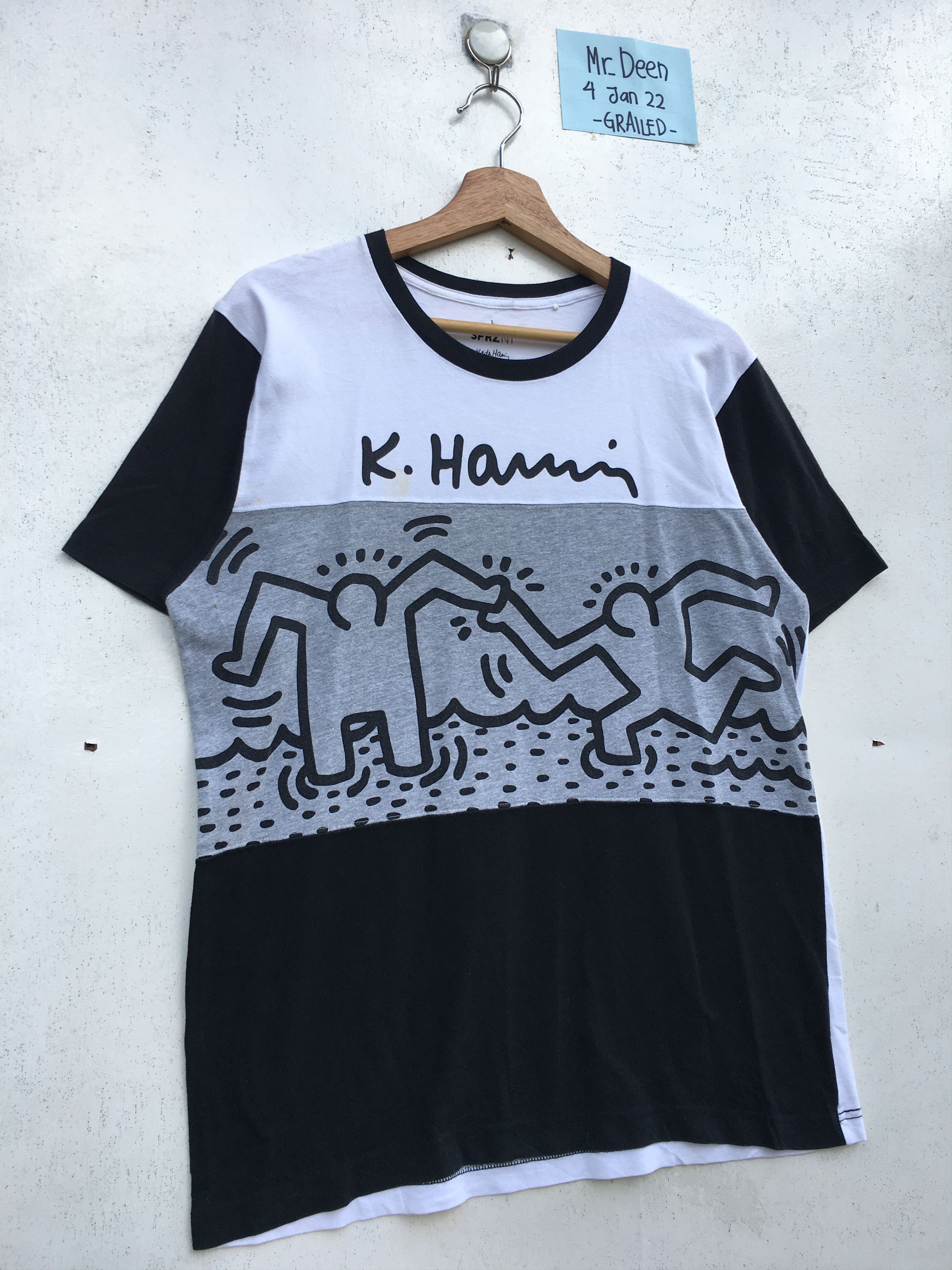 Keith Haring Rare Keith Haring SPRZNY Uniqlo Tshirt Size US M / EU 48-50 / 2 - 2 Thumbnail
