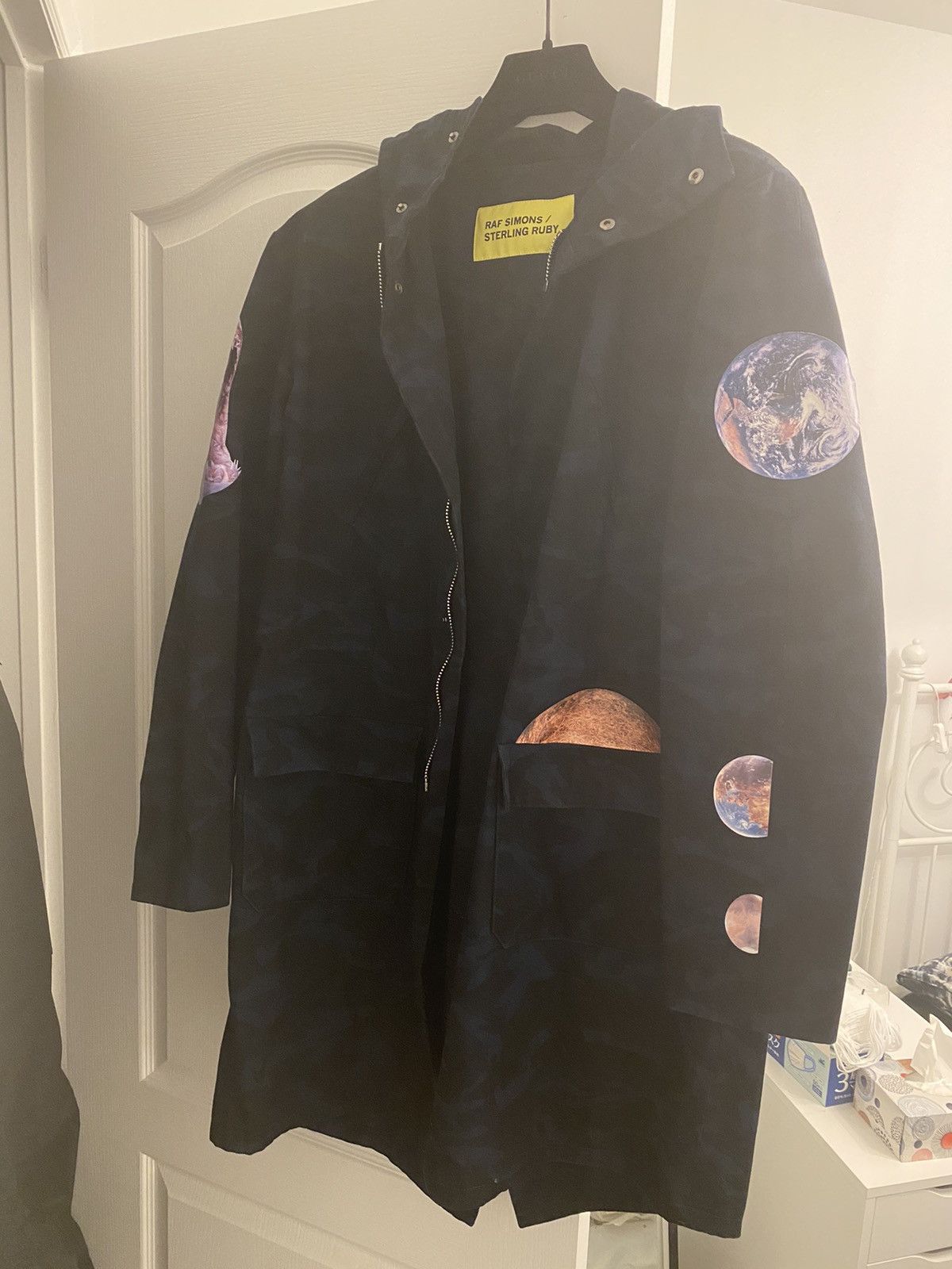 Raf Simons Sterling Ruby Fathers Planets Fishtail Parka