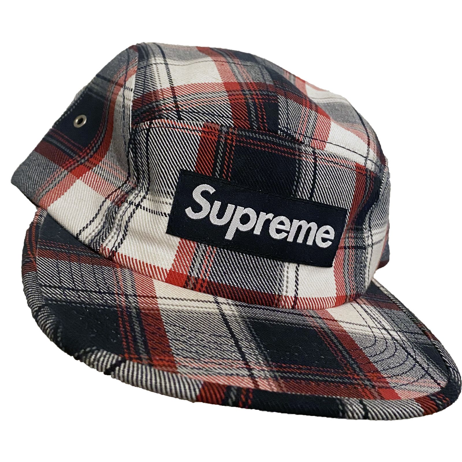 Supreme Bum Plaid Camp Cap ブラック 10ss Supreme Bum Plaid Camp Cap ブラック 10ss Supreme Cordura
