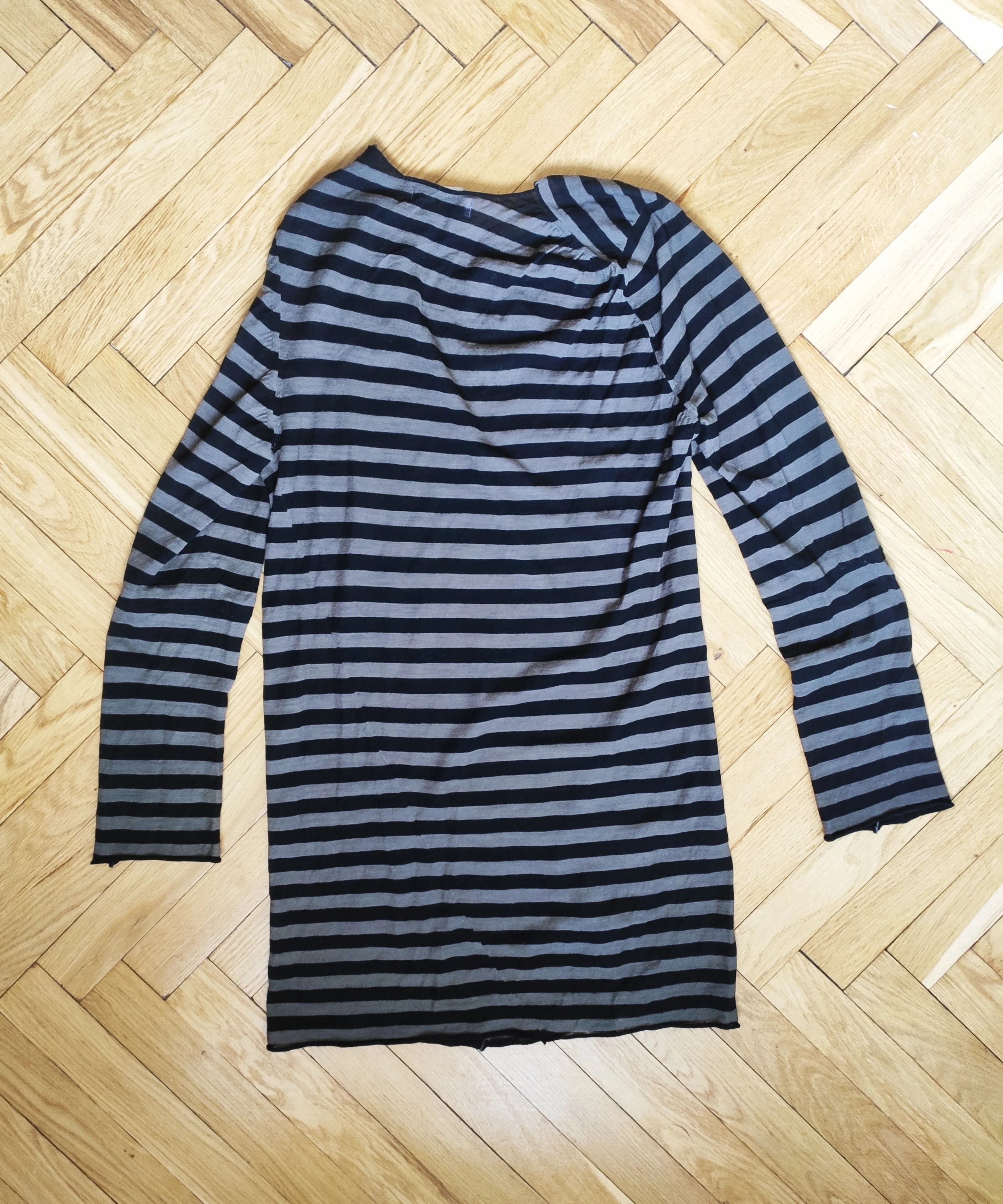 Comme des Garcons Striped asymmetrical long sleeve.Like Uma Wang or Ziggy Chen Size S / US 4 / IT 40 - 2 Thumbnail
