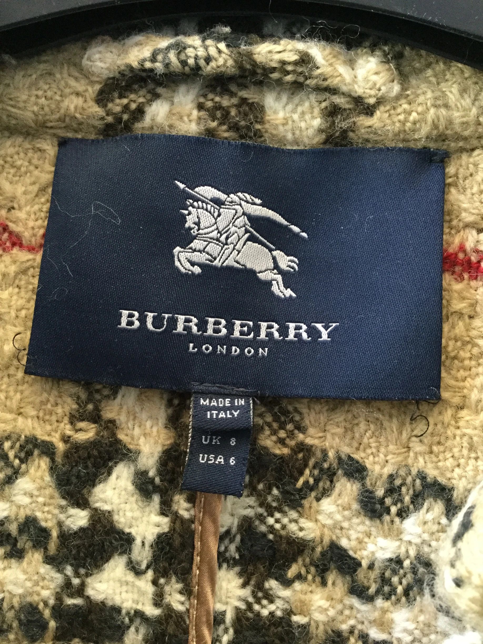 Burberry Wool Plaid Trench-Coat Size S / US 4 / IT 40 - 2 Thumbnail