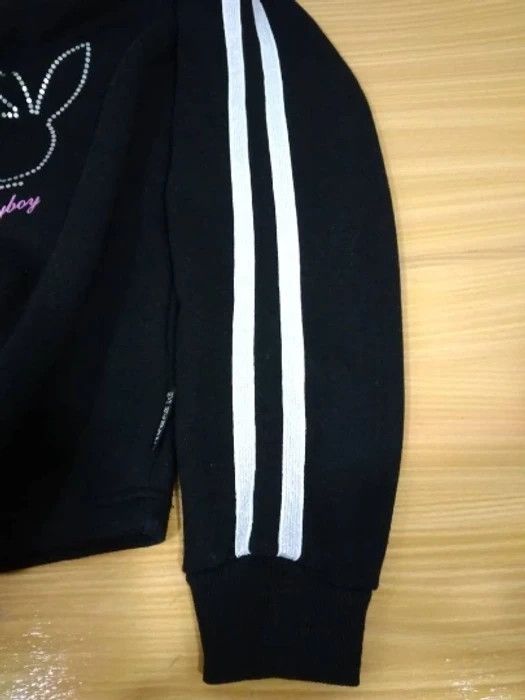 Playboy Playboy Big Logo Crewneck Black Vintage Women's Sweatshirt Size S / US 4 / IT 40 - 6 Thumbnail