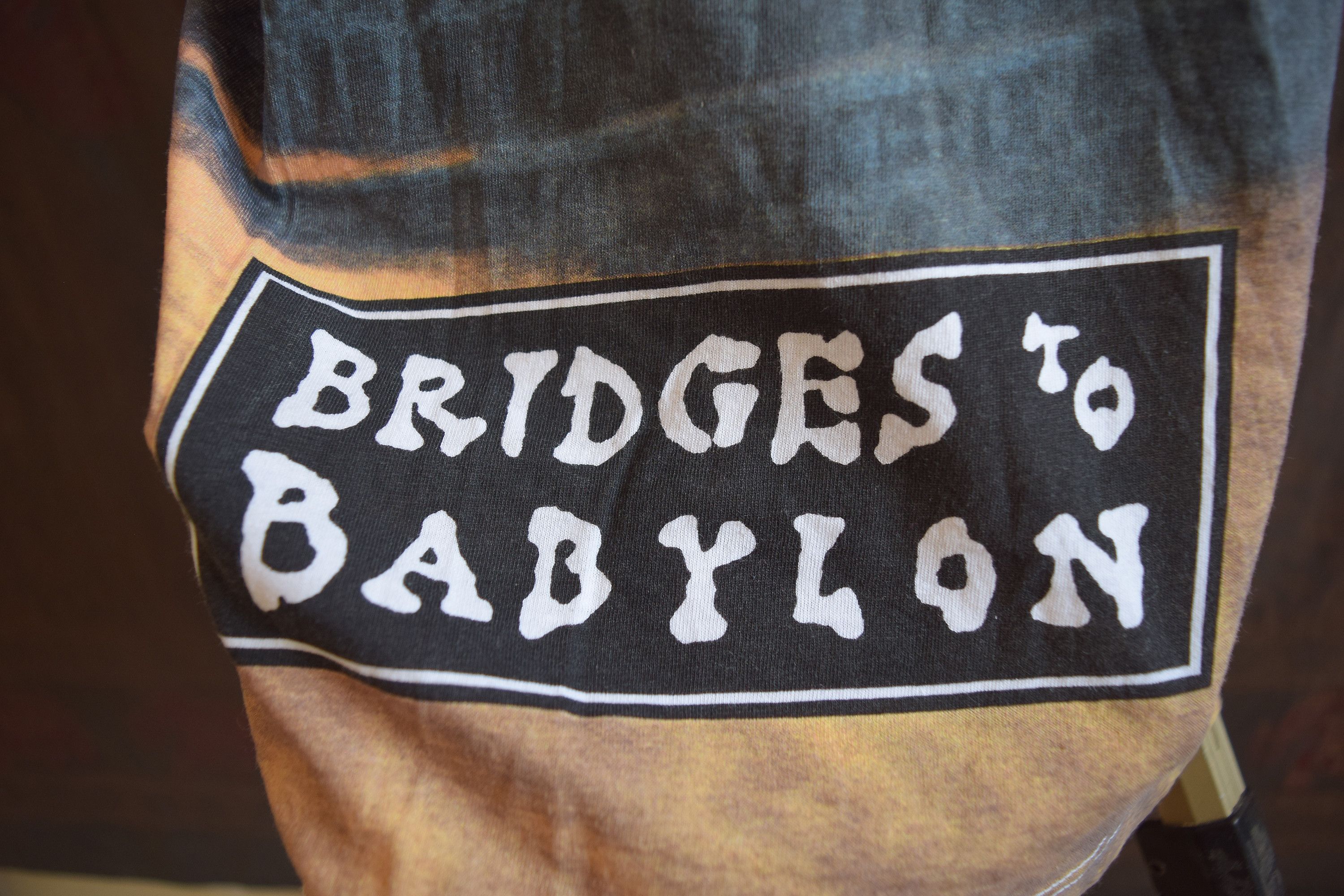 Vintage Vintage 90's The Rolling Stones Bridges to Babylon T-shirt Size US M / EU 48-50 / 2 - 5 Thumbnail