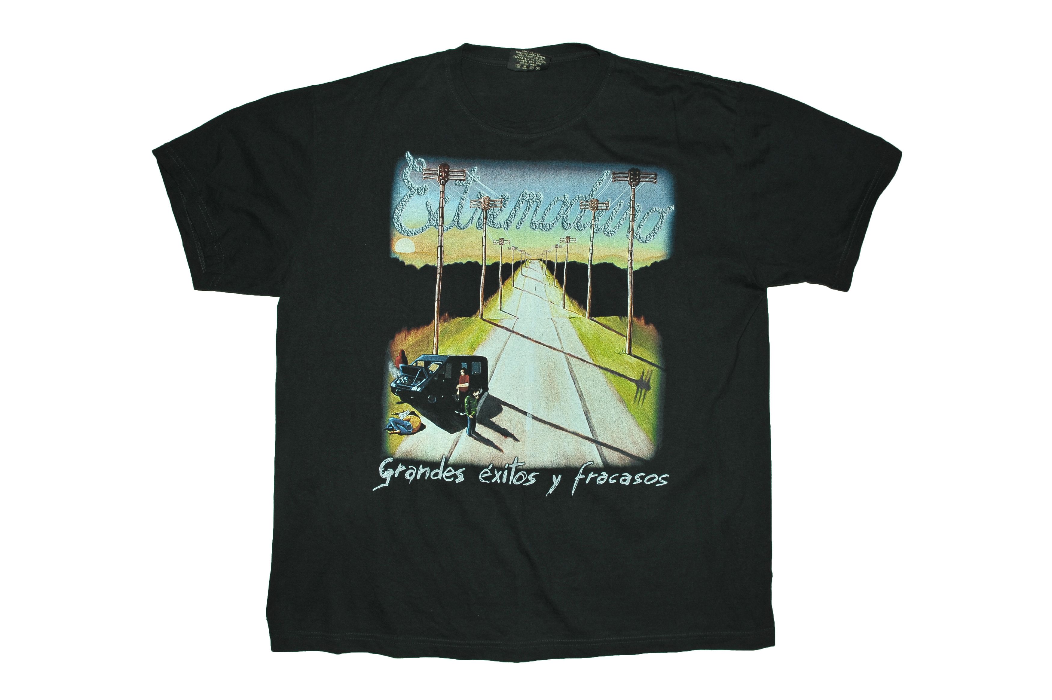 Vintage Vintage 2004 Extremoduro Grandes Éxitos y Fracasos Tee Size US XL / EU 56 / 4 - 1 Thumbnail