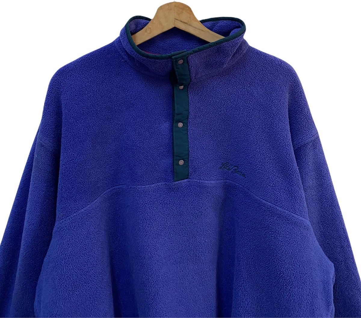 L.L. Bean VINTAGE L.L BEAN RARE BLUE FLEECE JACKET OUTDOOR Size US XL / EU 56 / 4 - 2 Thumbnail