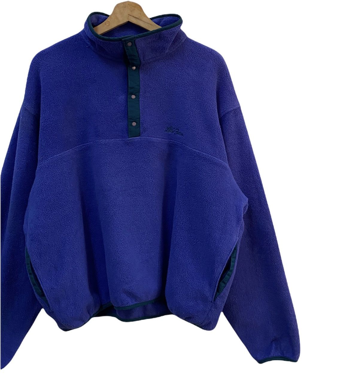 L.L. Bean VINTAGE L.L BEAN RARE BLUE FLEECE JACKET OUTDOOR Size US XL / EU 56 / 4 - 4 Thumbnail