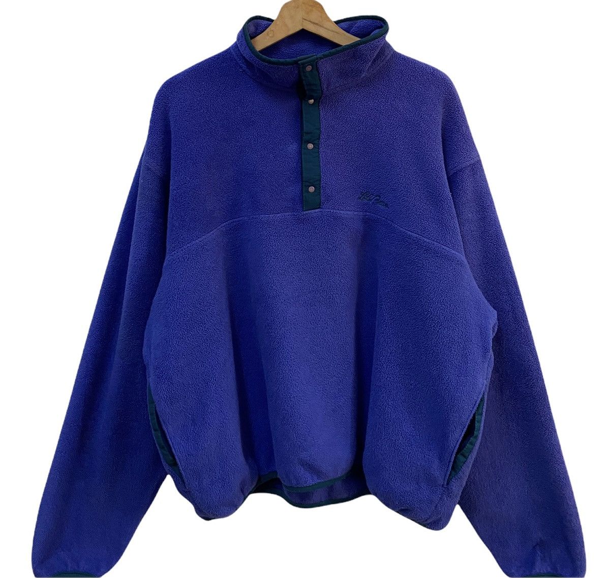 L.L. Bean VINTAGE L.L BEAN RARE BLUE FLEECE JACKET OUTDOOR Size US XL / EU 56 / 4 - 6 Thumbnail