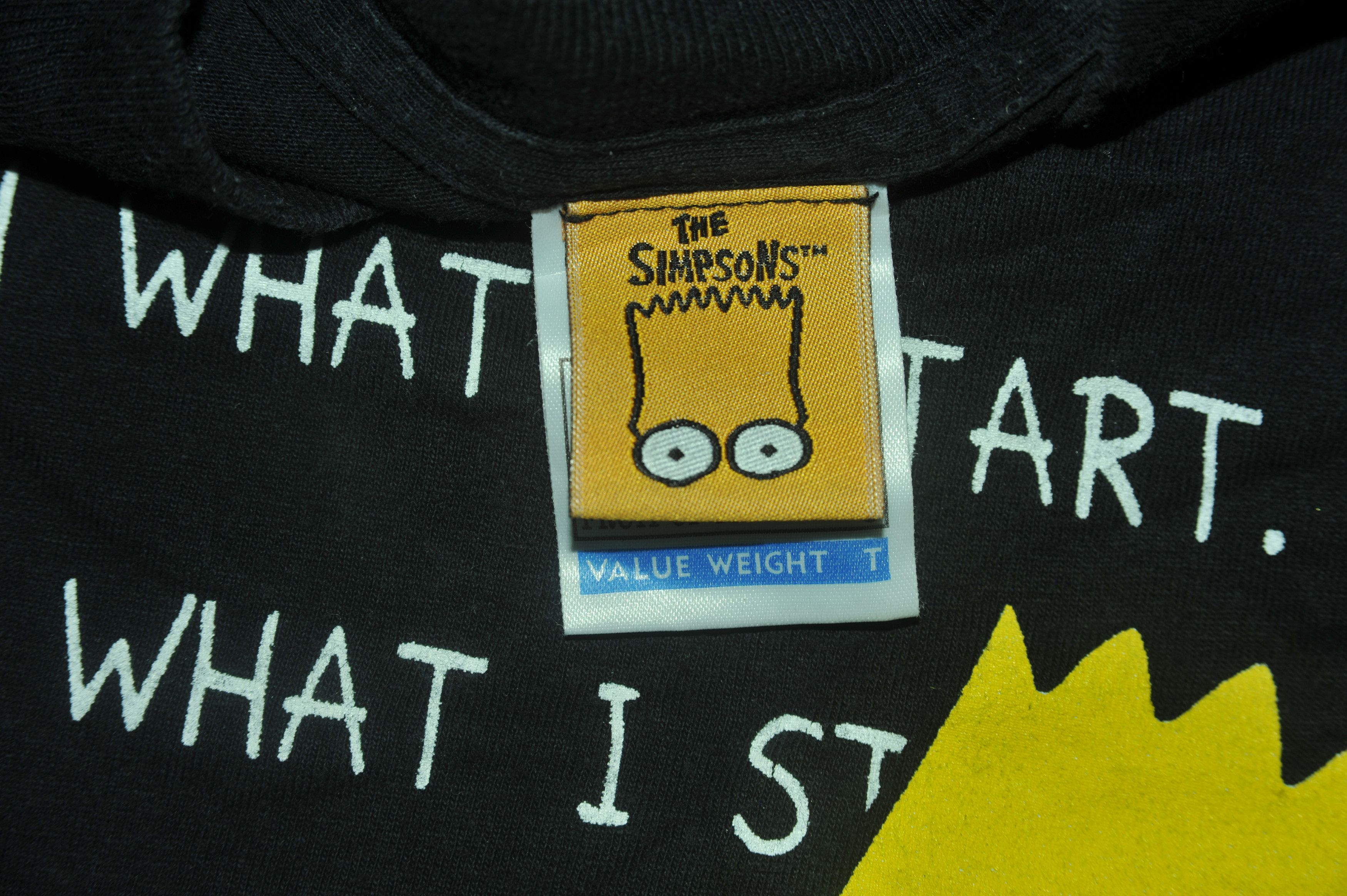 The Simpsons Vintage 90s Bart Simpson The Simpson T-shirt Size US M / EU 48-50 / 2 - 4 Thumbnail