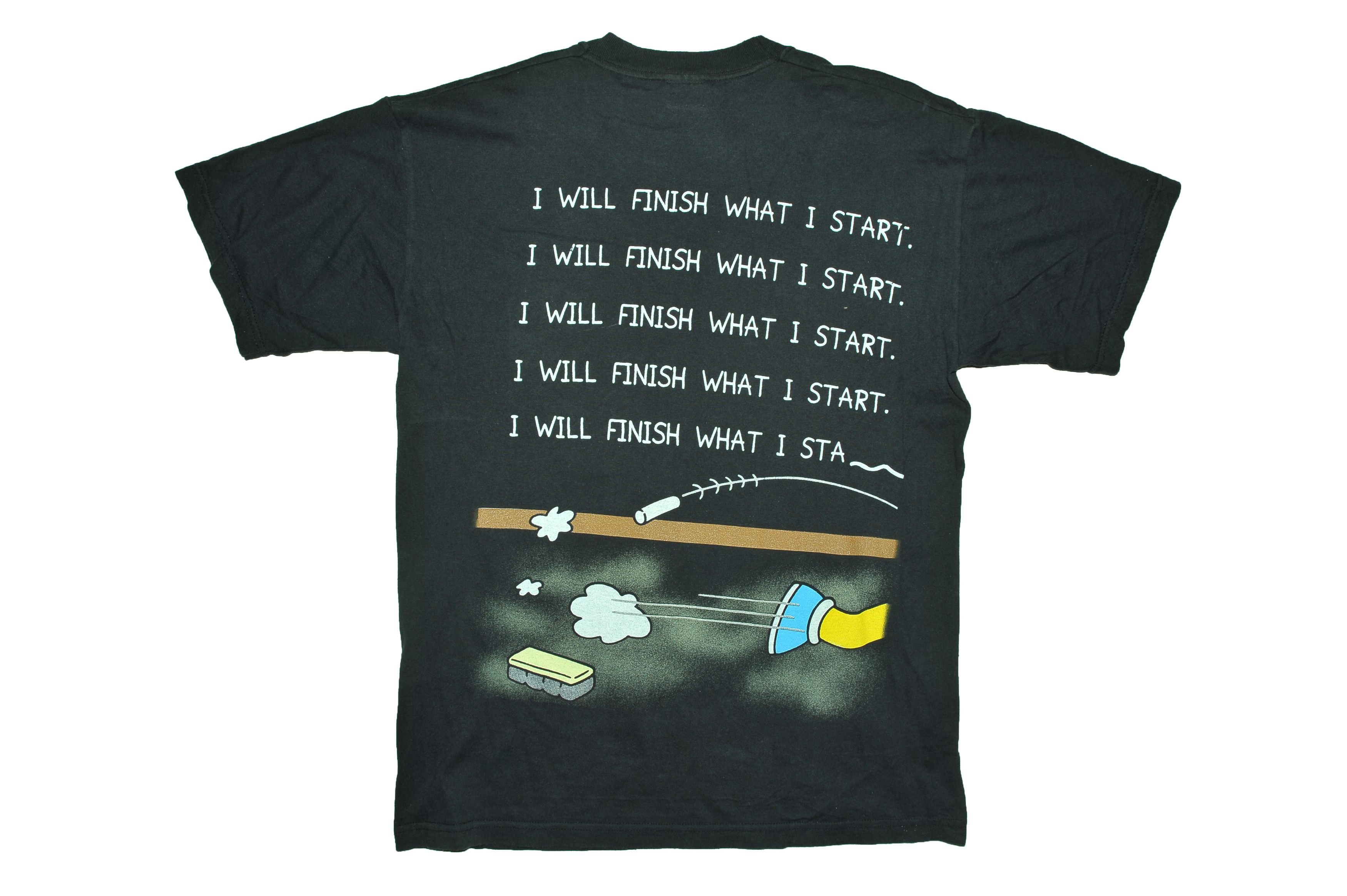The Simpsons Vintage 90s Bart Simpson The Simpson T-shirt Size US M / EU 48-50 / 2 - 2 Thumbnail