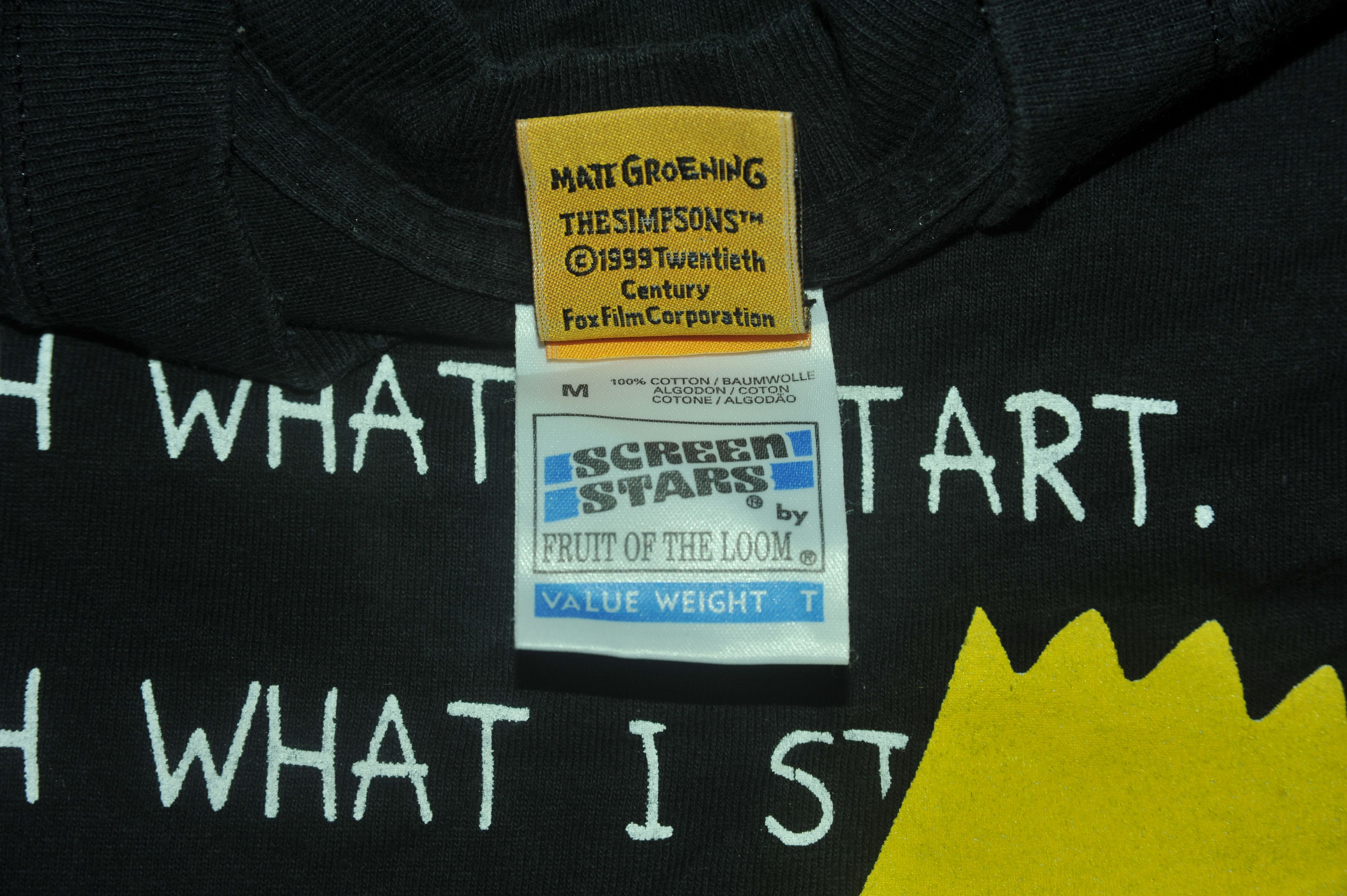The Simpsons Vintage 90s Bart Simpson The Simpson T-shirt Size US M / EU 48-50 / 2 - 5 Thumbnail