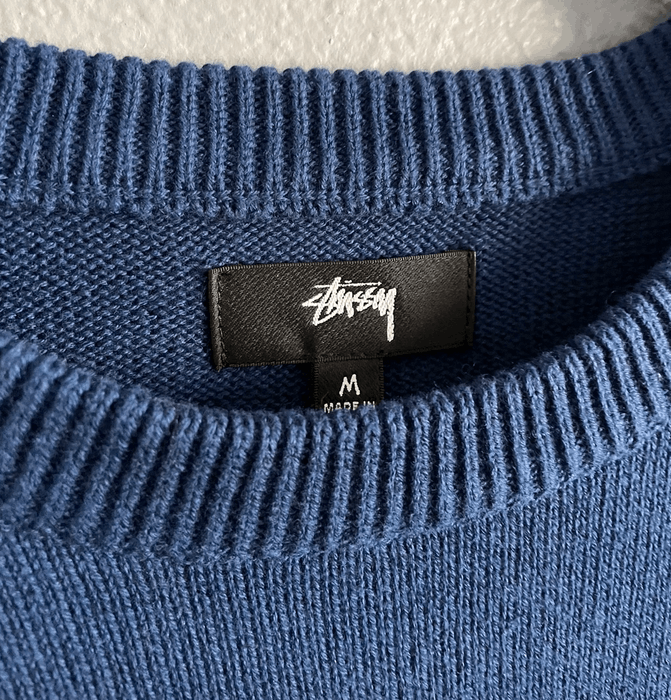 Stussy crew neck jumper hot sale