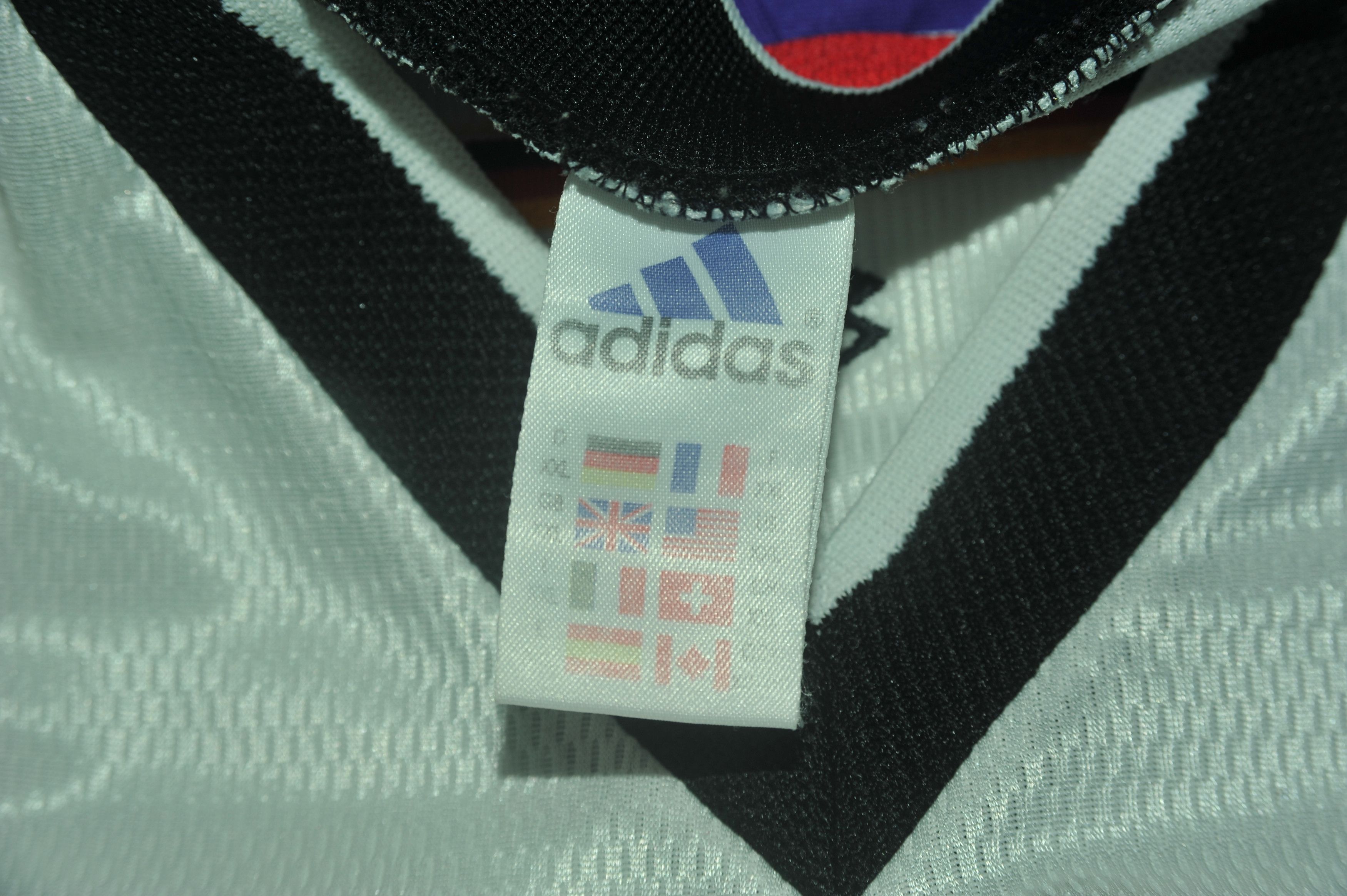 Adidas Vintage 90s Germany White Jersey Size US XL / EU 56 / 4 - 5 Thumbnail