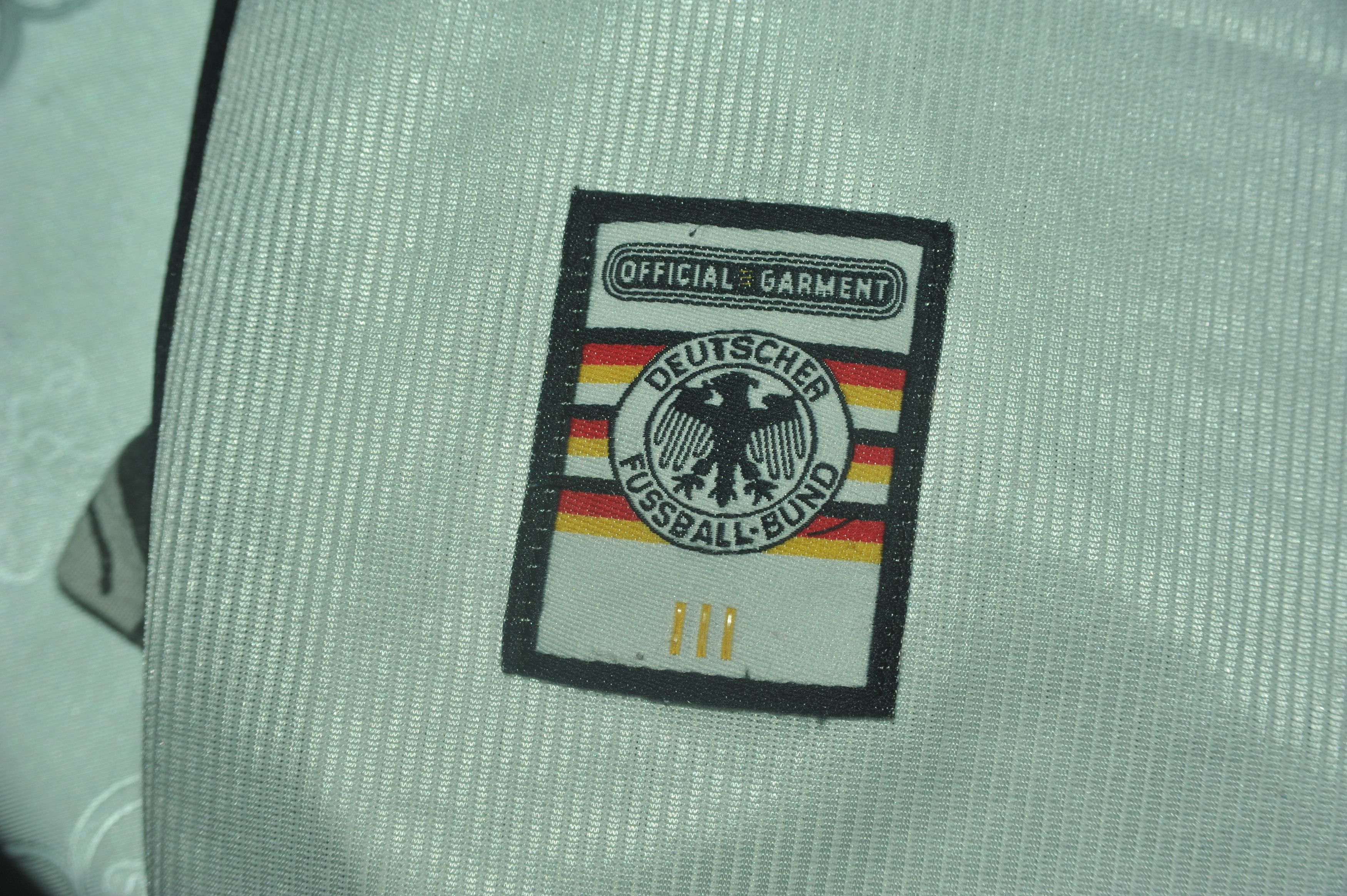 Adidas Vintage 90s Germany White Jersey Size US XL / EU 56 / 4 - 3 Thumbnail
