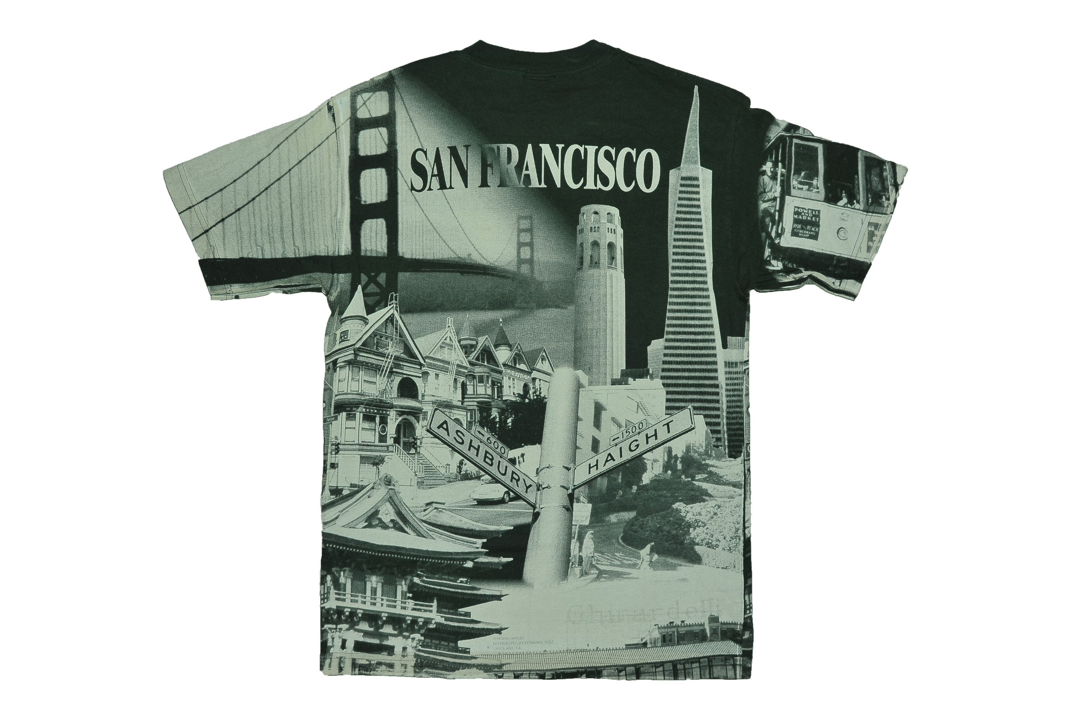 AAA Vintage San Fransisco All Over Print T-shirt Size US M / EU 48-50 / 2 - 2 Thumbnail