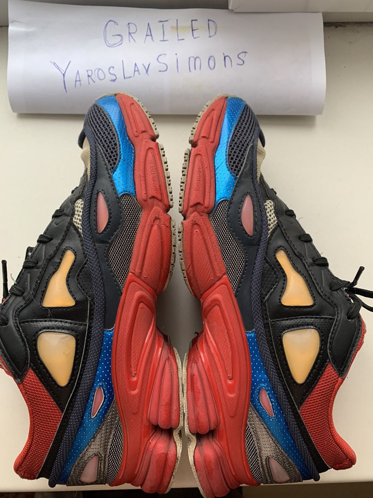Adidas × Raf Simons Raf Simons Ozweego 2 Black | Powred | Peagre Size US 9.5 / EU 42-43 - 1 Thumbnail