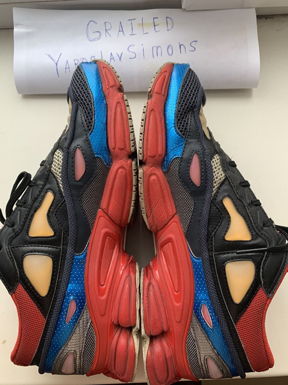 Adidas × Raf Simons Raf Simons Ozweego 2 Black | Powred | Peagre Size US 9.5 / EU 42-43 - 2 Thumbnail