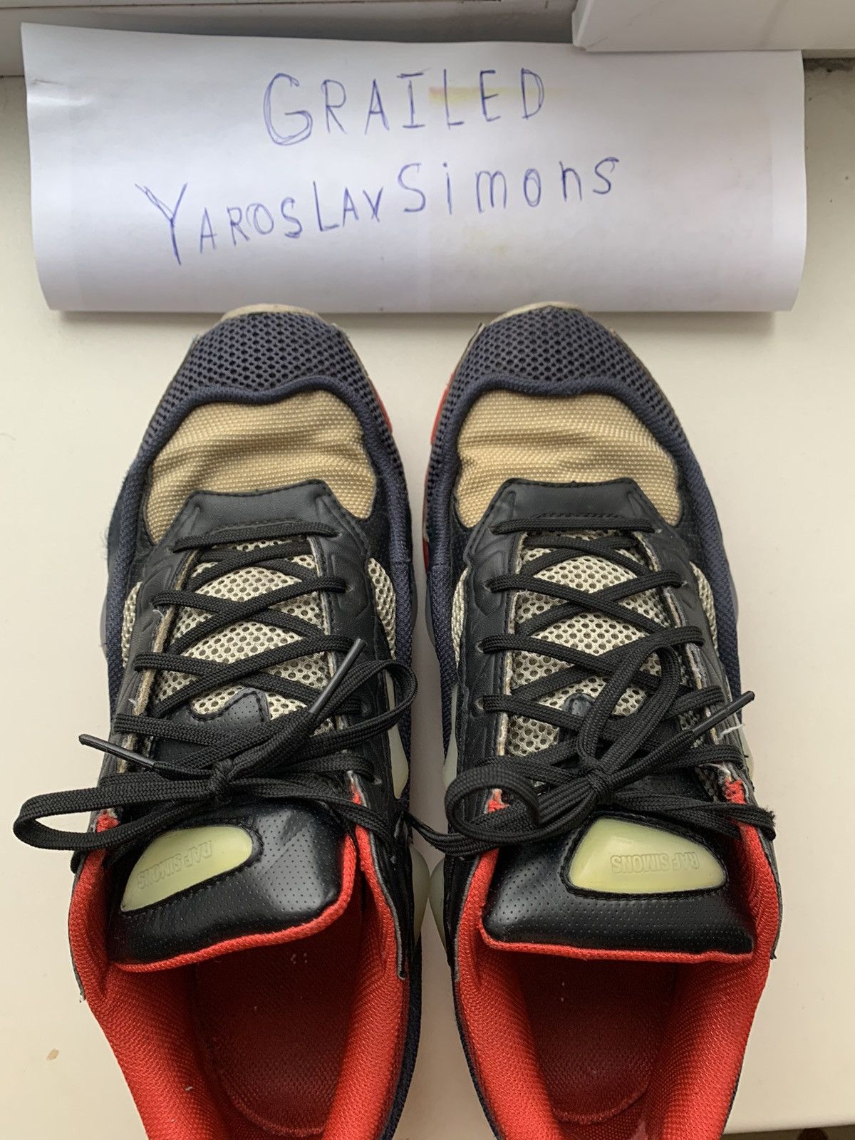 Adidas × Raf Simons Raf Simons Ozweego 2 Black | Powred | Peagre Size US 9.5 / EU 42-43 - 3 Thumbnail