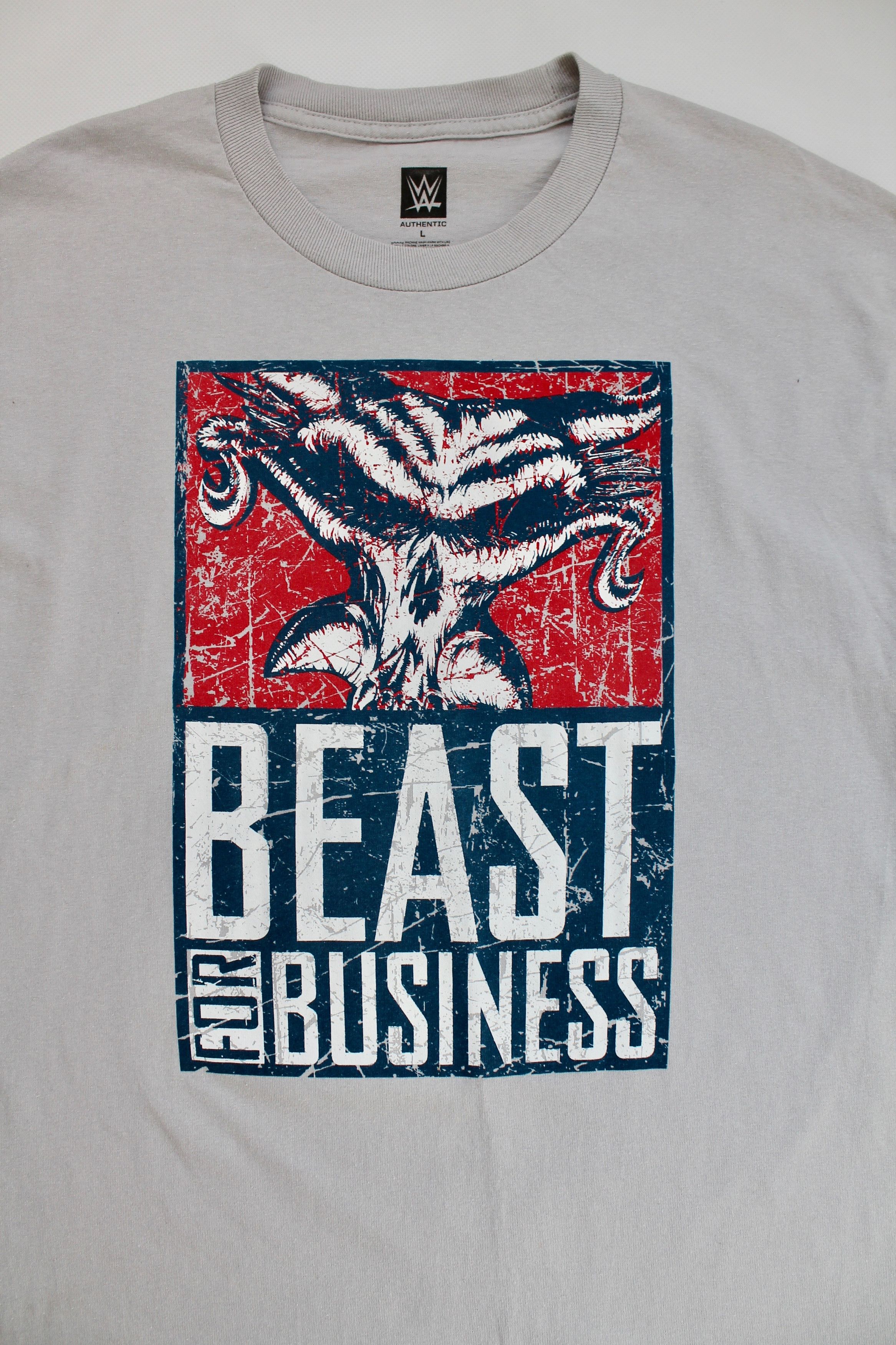 WWE Beast For Business Dismantling The Future Tee Brock Lesnar Size US L / EU 52-54 / 3 - 2 Thumbnail